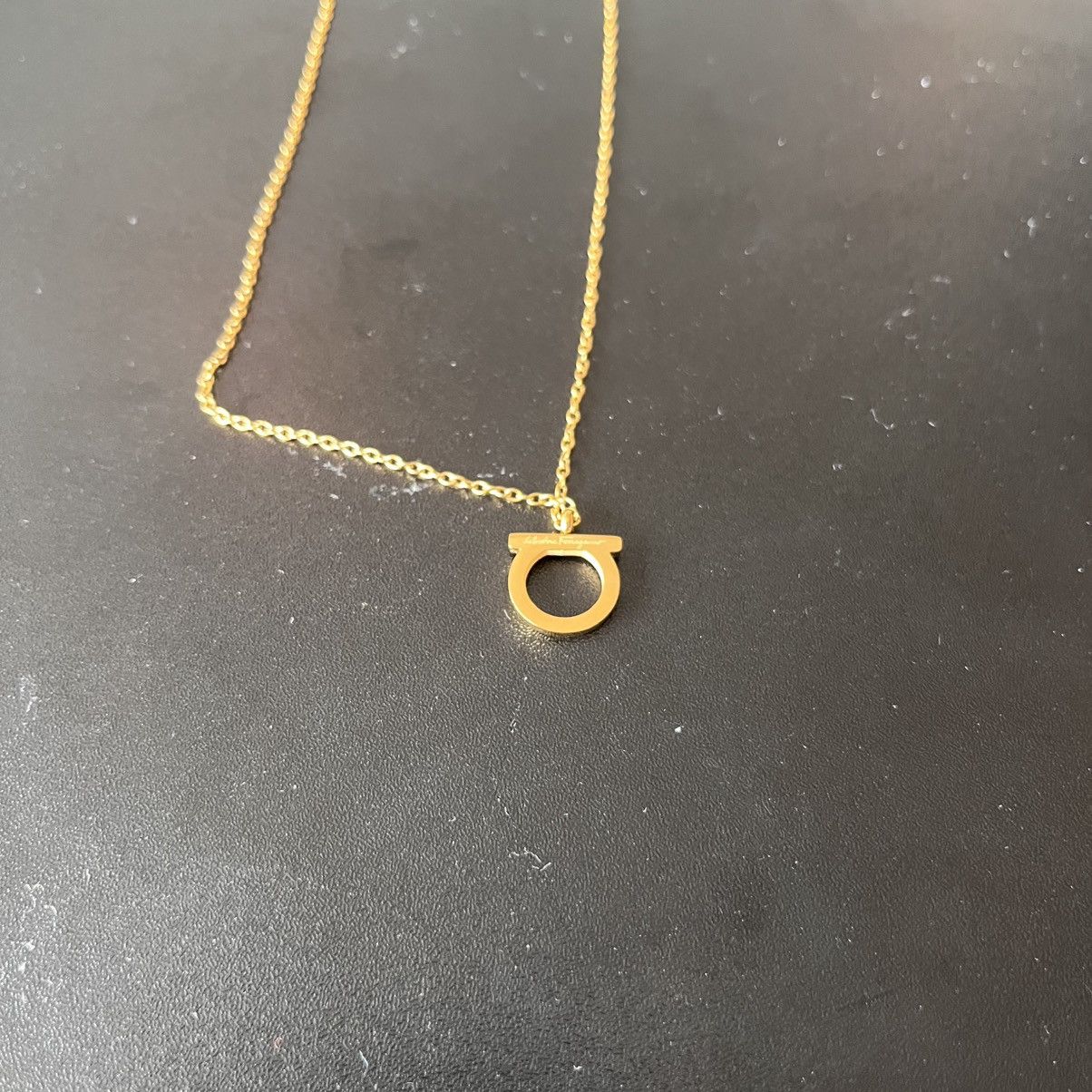 Salvatore Ferragamo Salvatore Ferragamo Gancini Pendant Necklace Size ONE SIZE - 2 Thumbnail