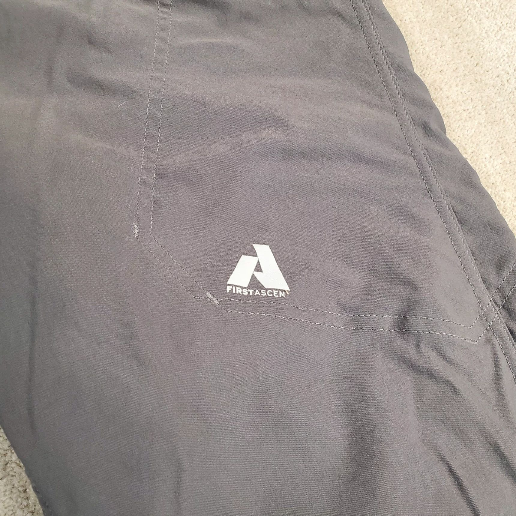 Eddie Bauer Eddie Bauer First Ascent Pants Mens 38x30 Gray Cargo Outdoors Hiking Stretch Size US 38 / EU 54 - 3 Thumbnail
