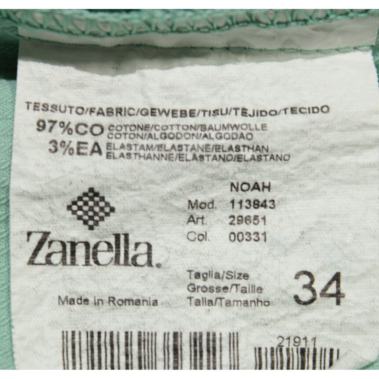 Zanella Zanella New with tags Chino Size 34 US In Green Size US 34 / EU 50 - 5 Thumbnail