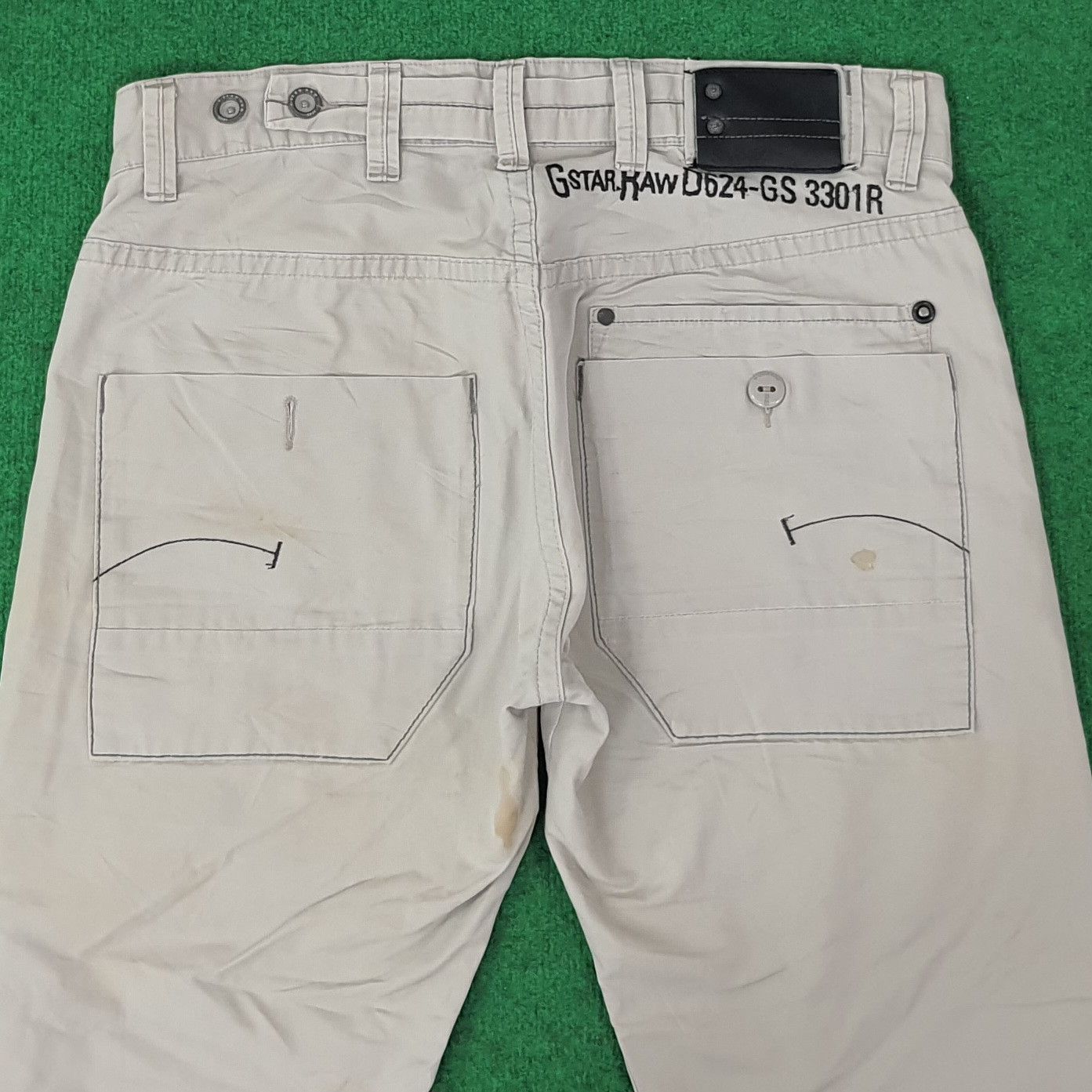 G-Star Vintage G-Star 3310 Raw Denim Casual Pants C228N21 Size US 38 / EU 54 - 2 Thumbnail