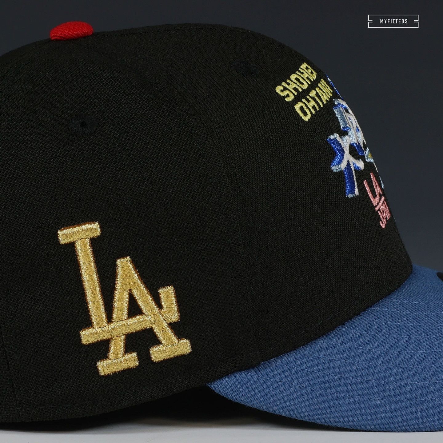 Hat Club Shohei Ohtani Los Angeles Dodgers New Era Fitted Cap Size ONE SIZE - 3 Thumbnail