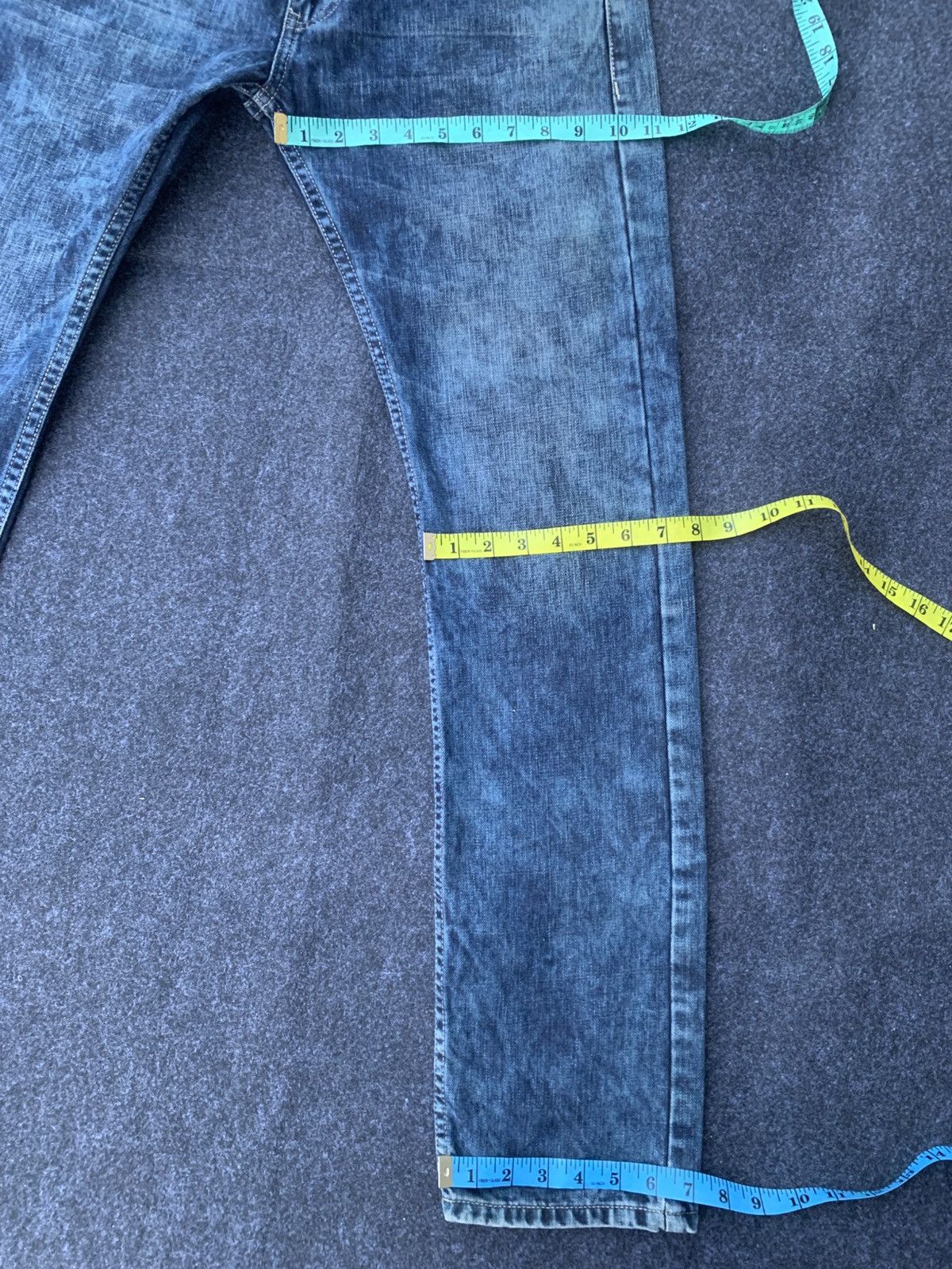 Tribal Streetwear Vintage Tribal Embroidery Logo denim jeans y2k streetwear. Size US 32 / EU 48 - 6 Thumbnail
