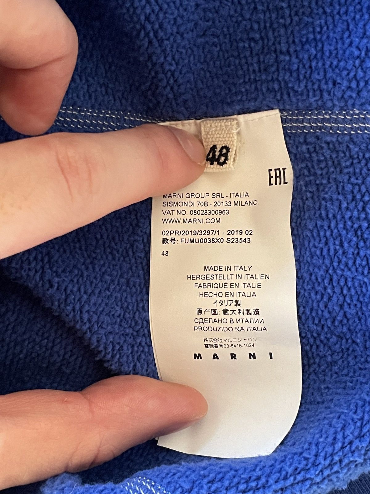 Marni Marni Logo Sweatshirt Size US M / EU 48-50 / 2 - 6 Thumbnail