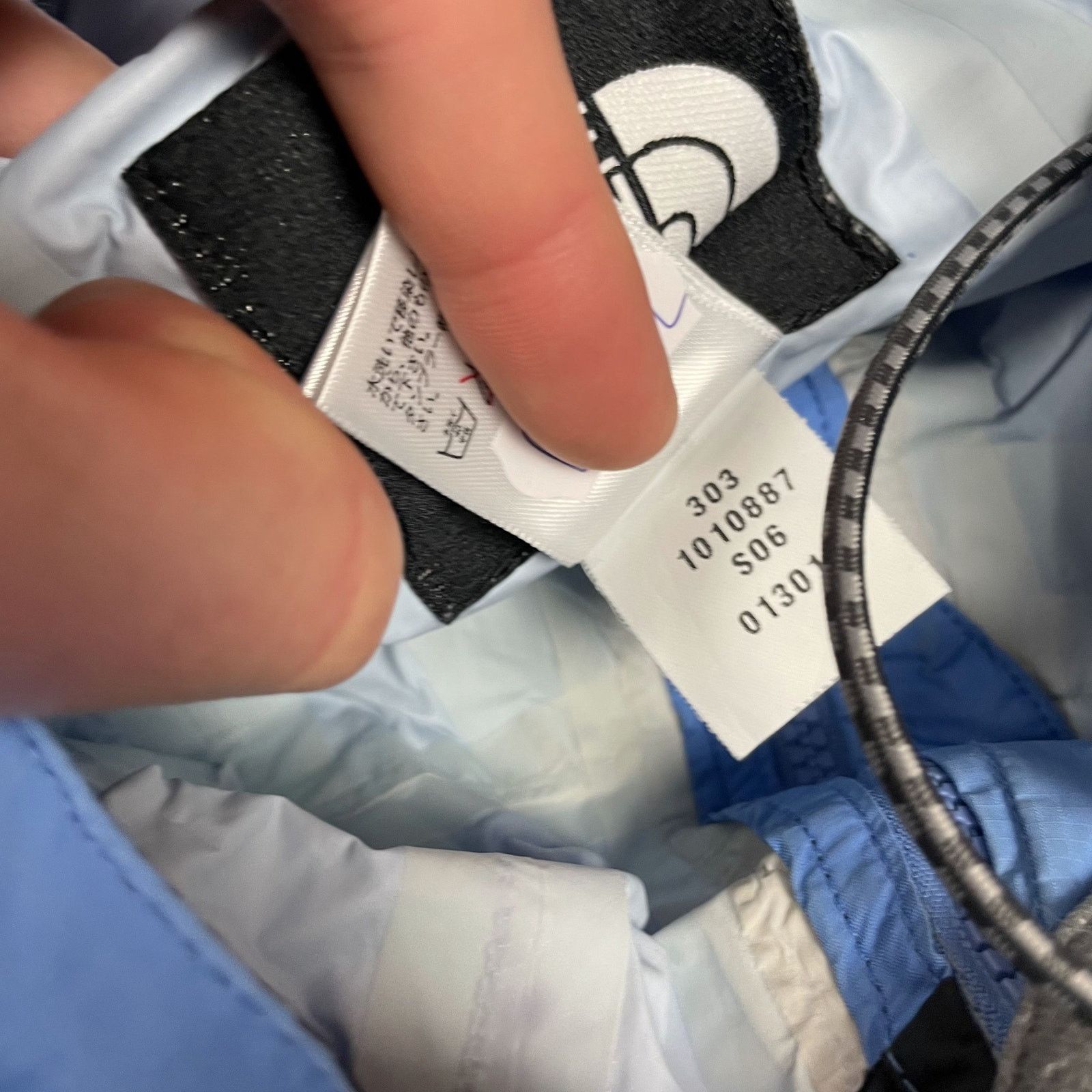 The North Face × Vintage The North Face Women's Blue Hooded Full Zip Jacket Large Size L / US 10 / IT 46 - 8 Thumbnail