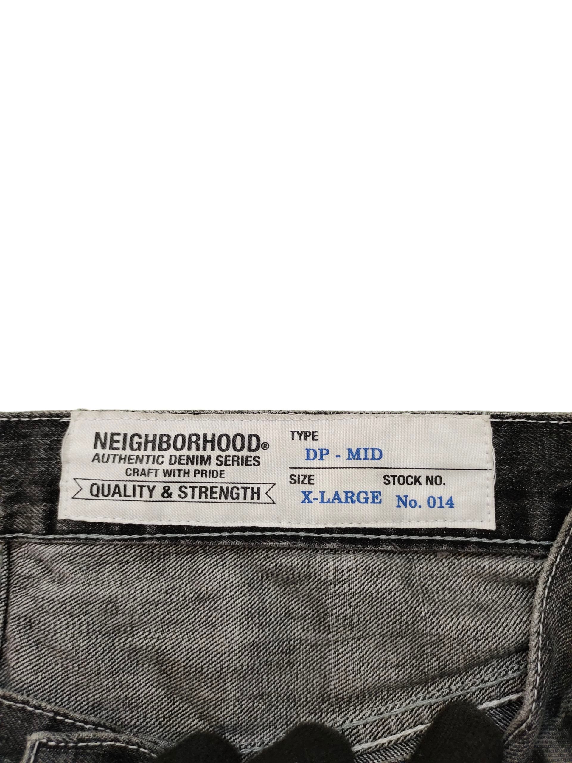 Neighborhood × Wtaps Neighborhood Dp-Mid Selvedge Patchwork Distress Denim Jeans Size US 34 / EU 50 - 11 Thumbnail