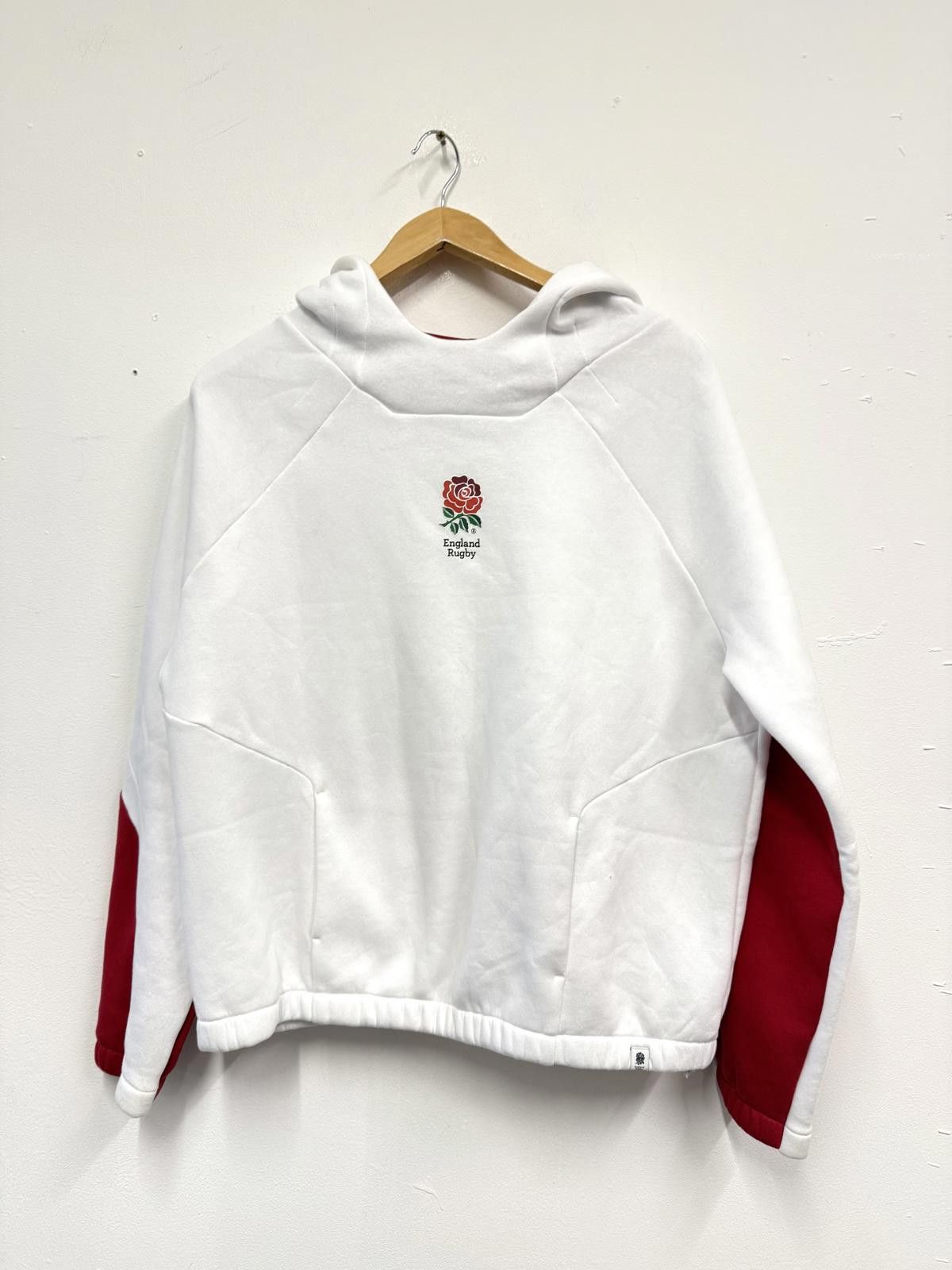 Other England Rugby White and Red Hoodie Sweatshirt Medium Size US M / EU 48-50 / 2 - 1 Thumbnail
