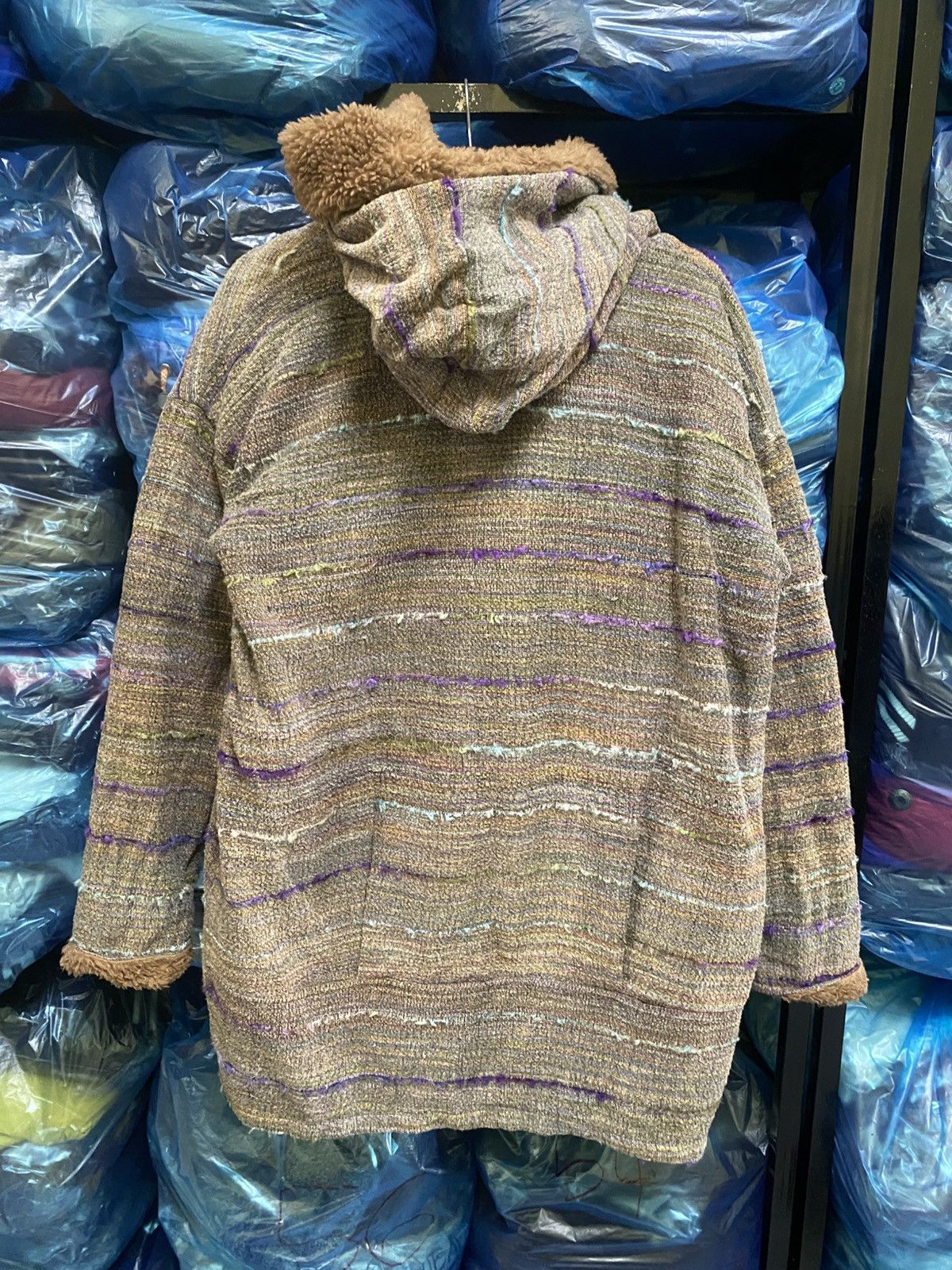 Japanese Brand Vintage Titicaca Baja Hoodie Coat Toggle Fleece Lining Size M / US 6-8 / IT 42-44 - 5 Thumbnail