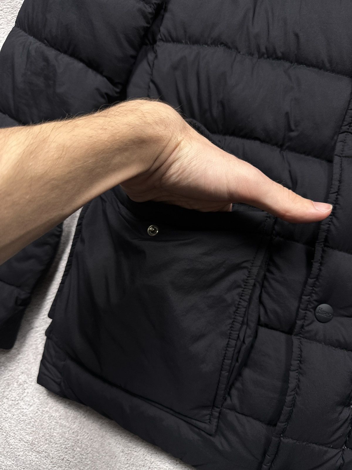 Herno Luxury Herno Loro Piana Style Micro Down Puffer Jacket Size US M / EU 48-50 / 2 - 9 Thumbnail