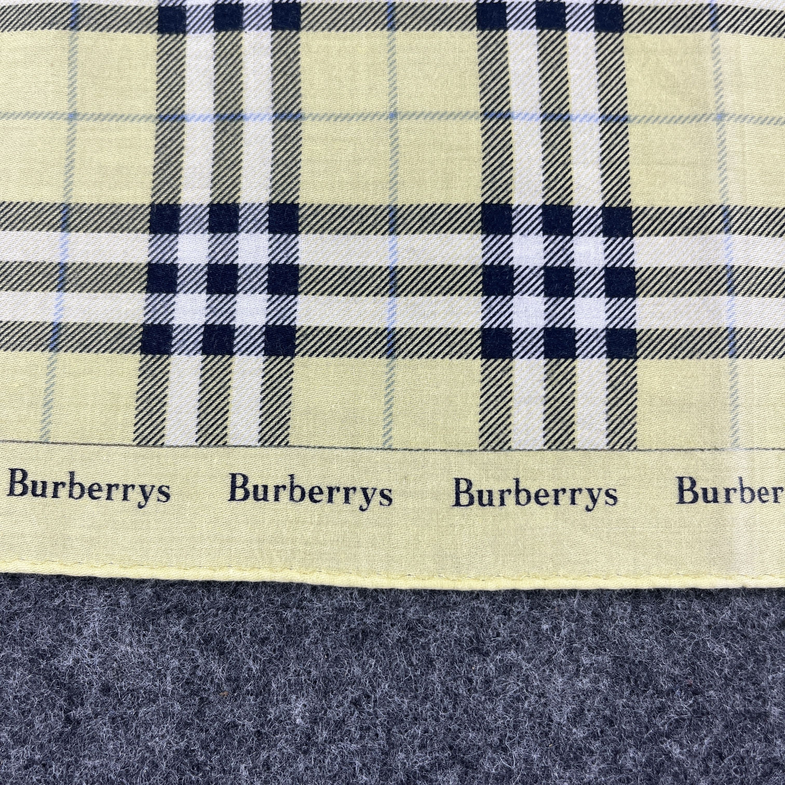 Burberry × Vintage Burberry Handkerchief / Bandana / Neckerchief B461 Size ONE SIZE - 9 Thumbnail