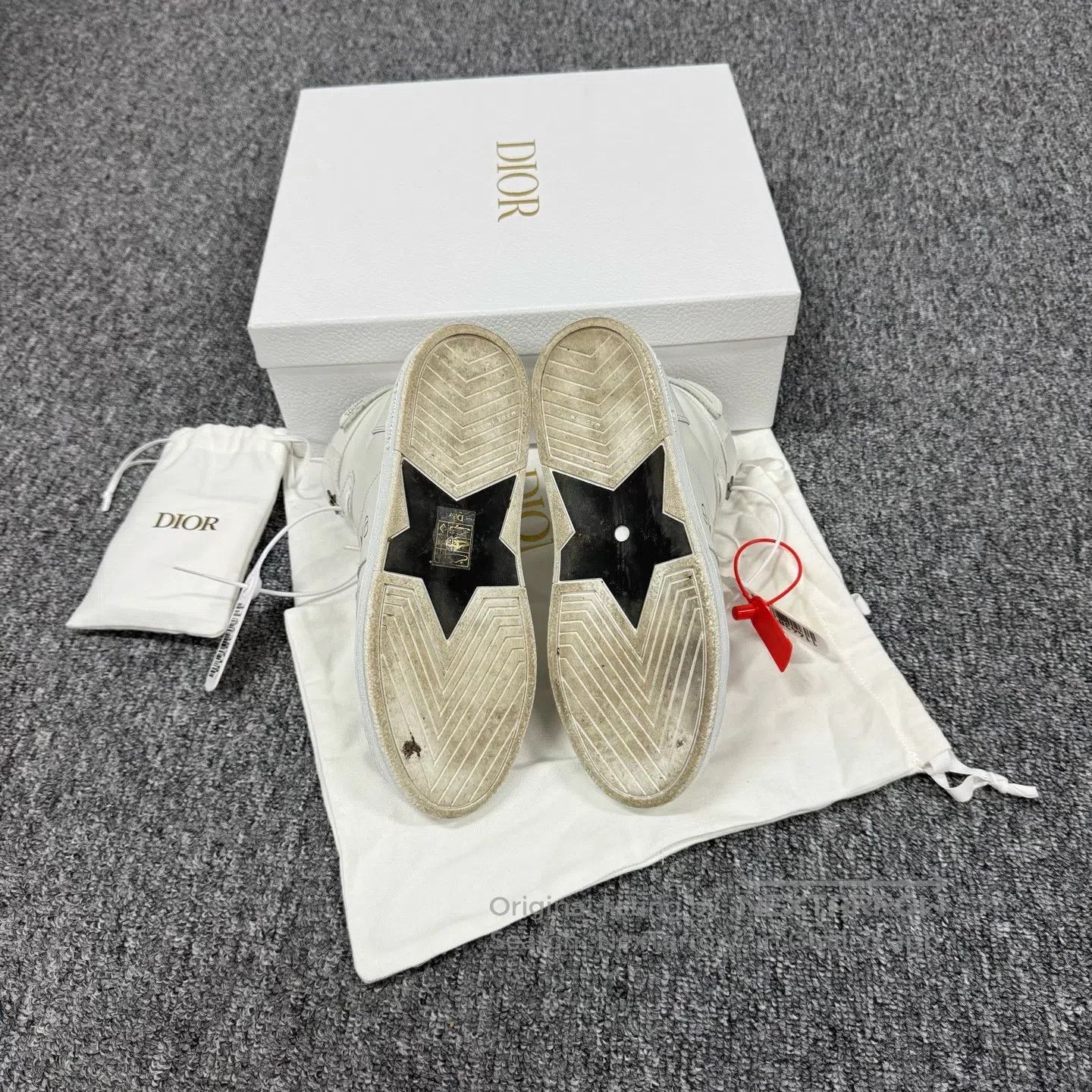 Dior Dior Spliced suede high-top board shoes| Size US 6 / IT 36 - 8 Thumbnail
