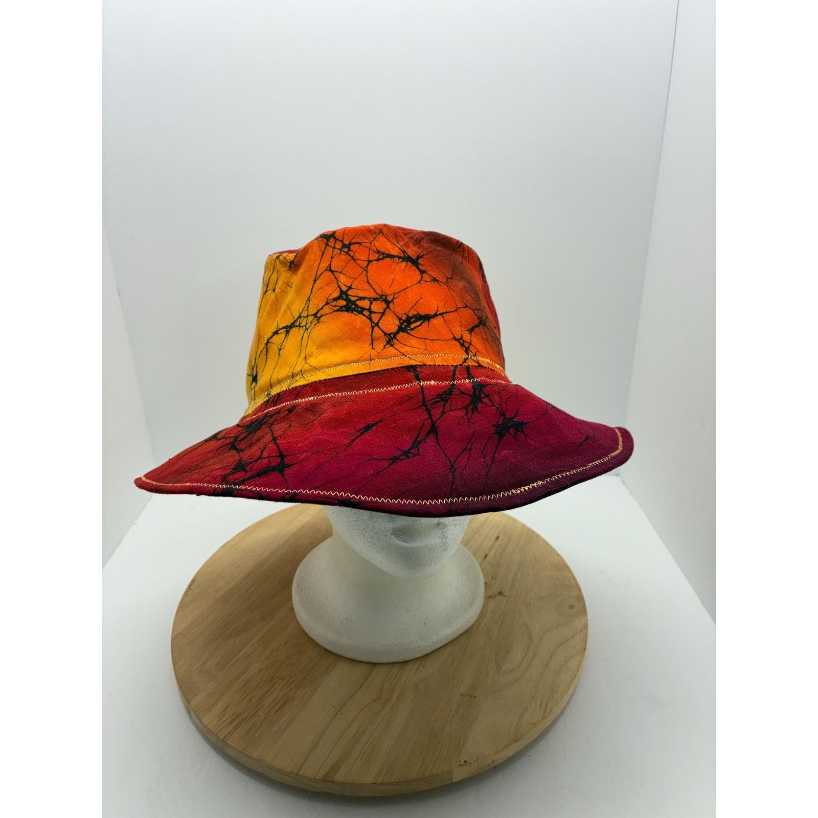 Other Waxed Cotton Bucket Hat Large | Water Resistant Patchwork Size ONE SIZE - 8 Thumbnail