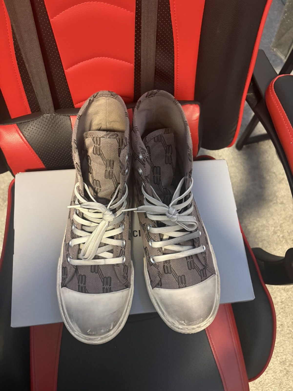Balenciaga Balenciaga Paris High Top Monogram Size US 10 / EU 43 - 10 Thumbnail
