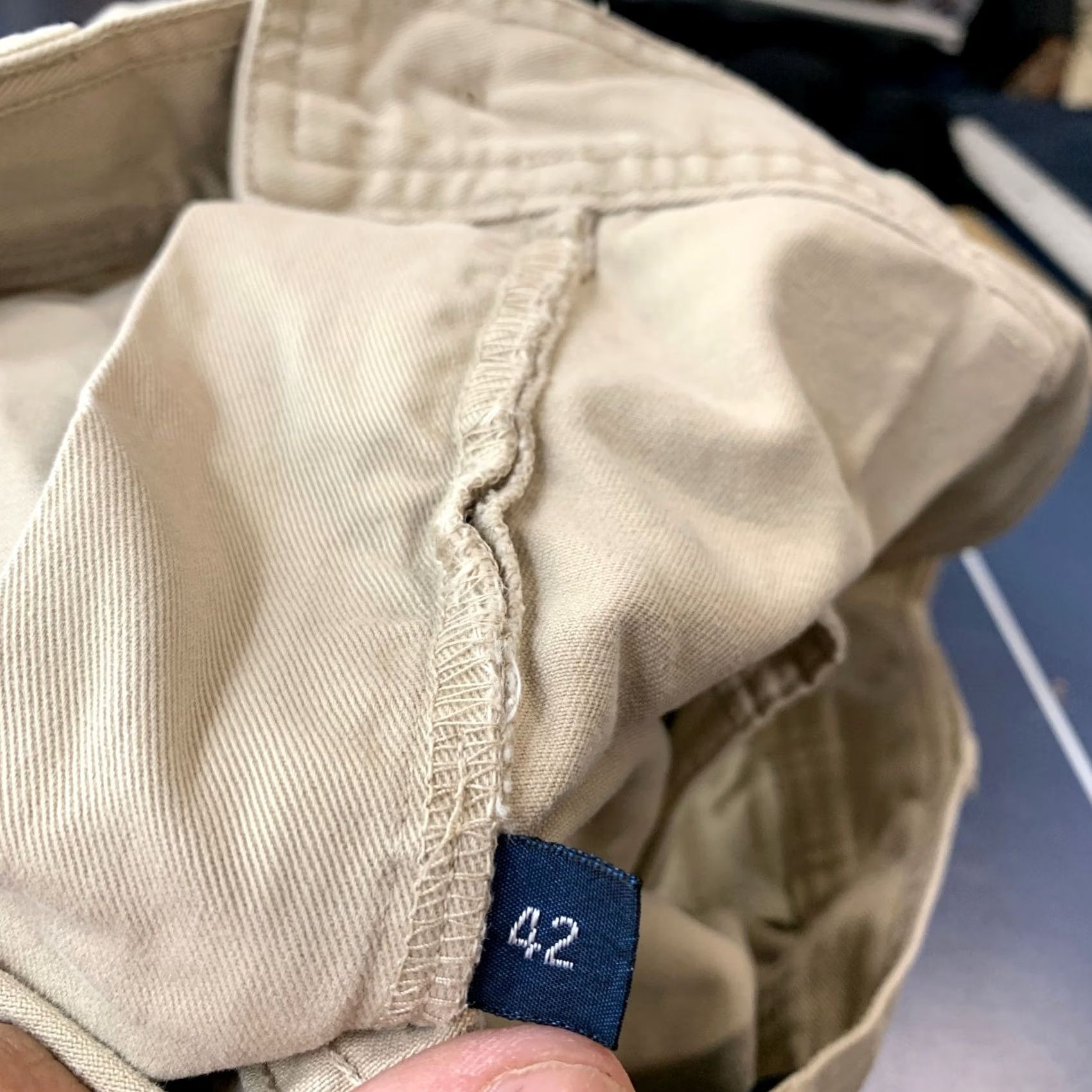 Polo Ralph Lauren Polo Ralph Lauren Cargo Shorts Mens 42 Military Khaki Outdoor Preppy 42x9 Casual Beige Cotton Pockets Cargo Pocket Men Regular XS Size US XL / EU 56 / 4 - 4 Thumbnail