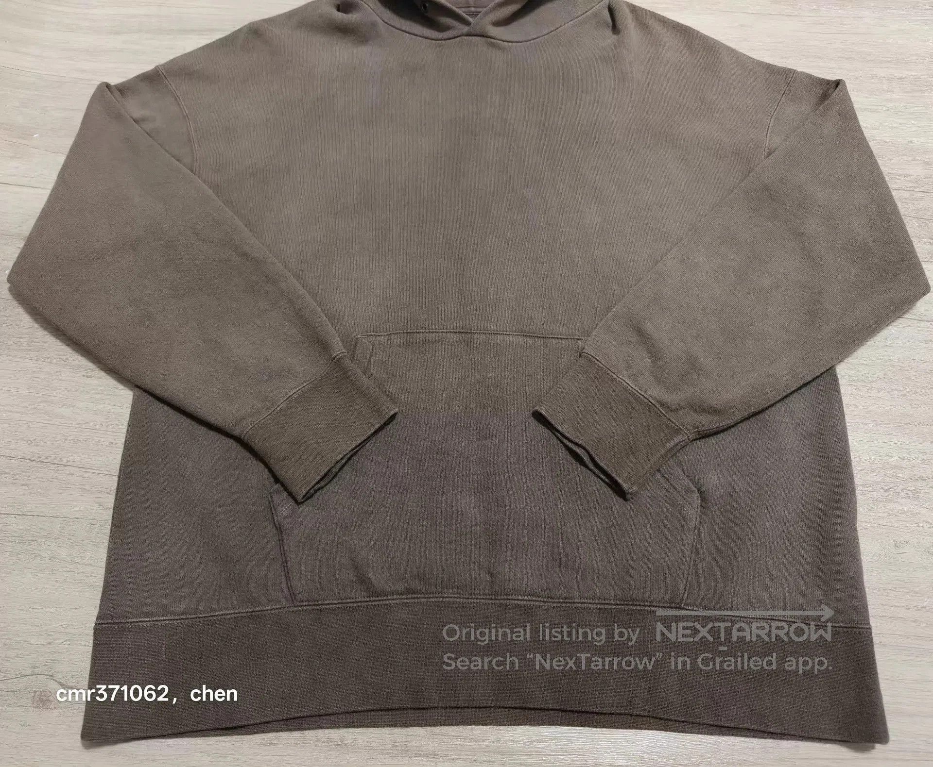Visvim Brown Hoodie with Front Pocket . Size US M / EU 48-50 / 2 - 3 Thumbnail