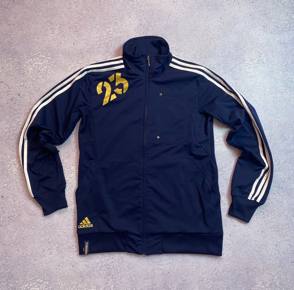 Adidas Adidas LA Galaxy David Backham #23 Zip Hoodie Size US S / EU 44-46 / 1 - 2 Thumbnail