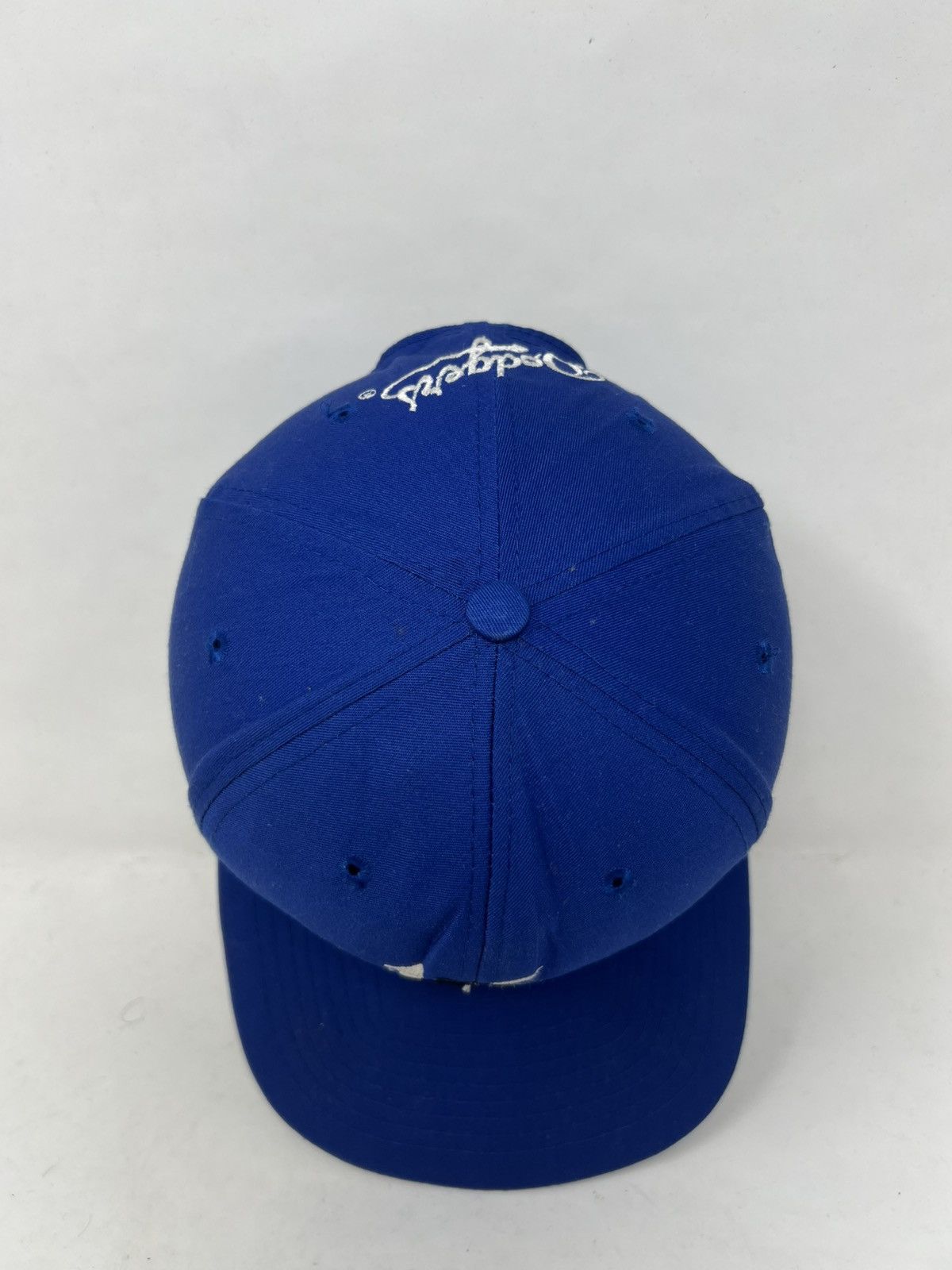 Vintage Vintage Hideo Nomo Dodgers MLB Nissin Cap Size ONE SIZE - 6 Thumbnail