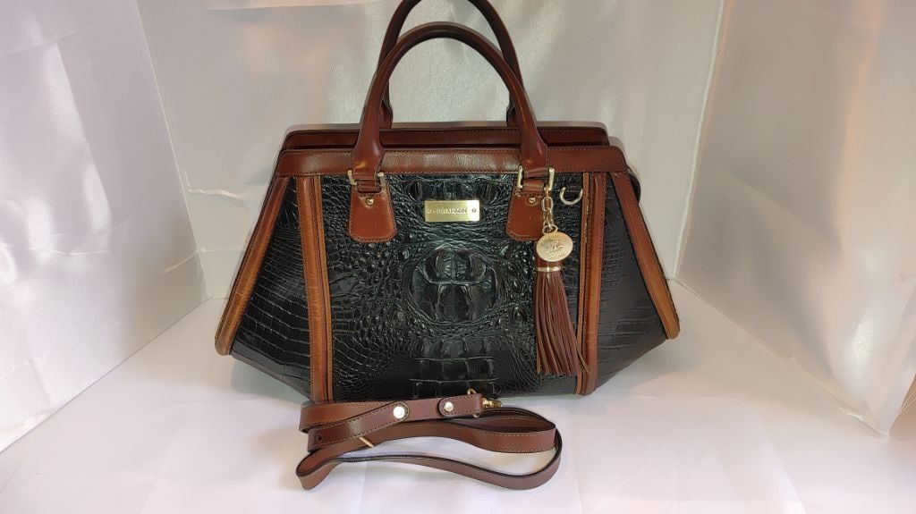 BRAHMIN Brahmin Arden Tortoise Melbourne Satchel Size ONE SIZE - 4 Thumbnail