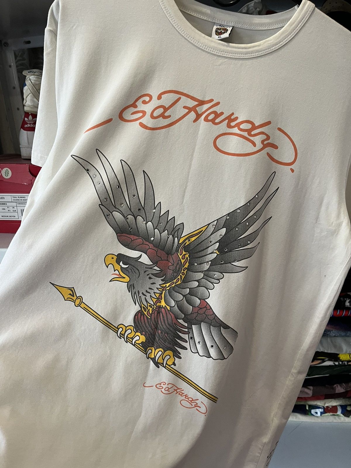 Ed Hardy Ed Hardy T-shirt Streetwear Y2K Vintage Size US XL / EU 56 / 4 - 7 Thumbnail