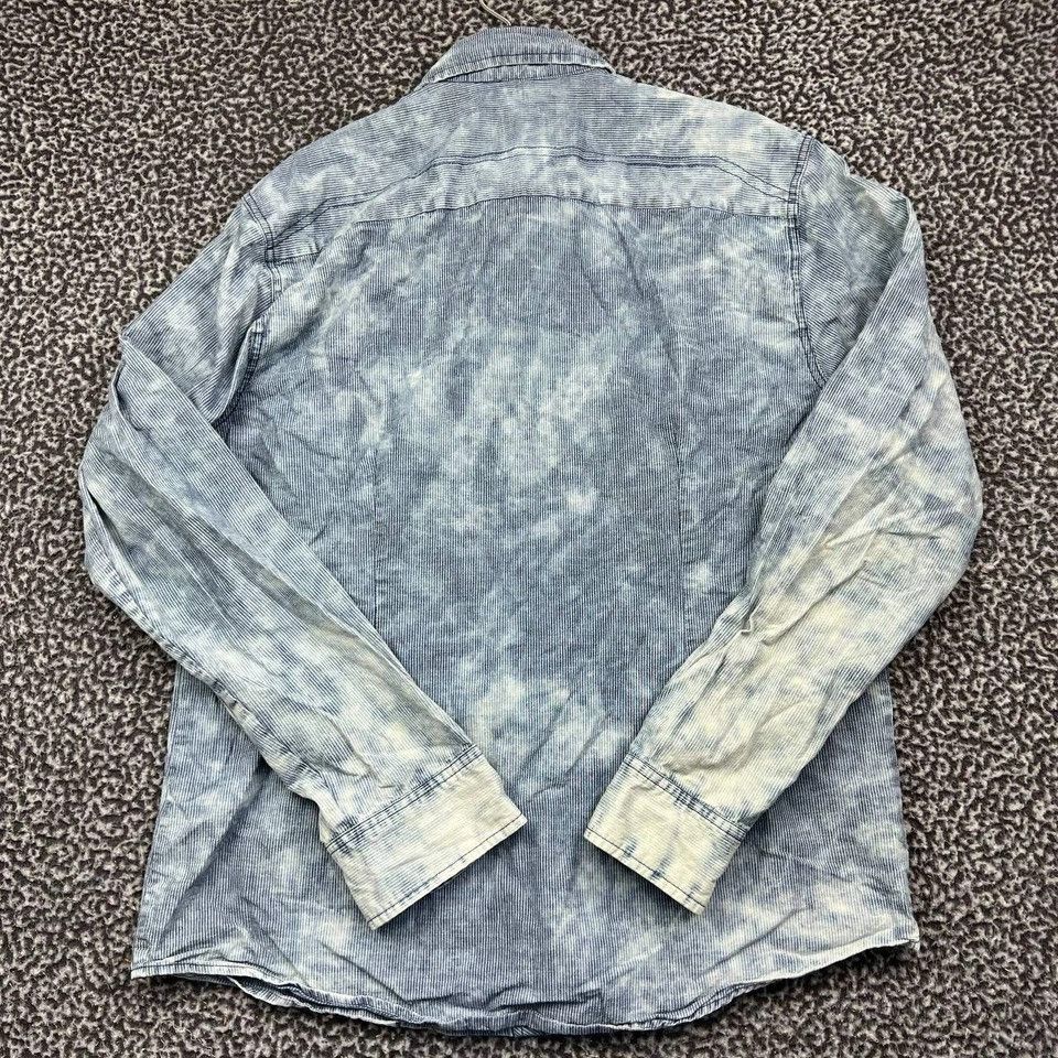 Affliction Affliction Standard Series Button Up Shirt Men XL Acid Wash Size US XL / EU 56 / 4 - 2 Thumbnail