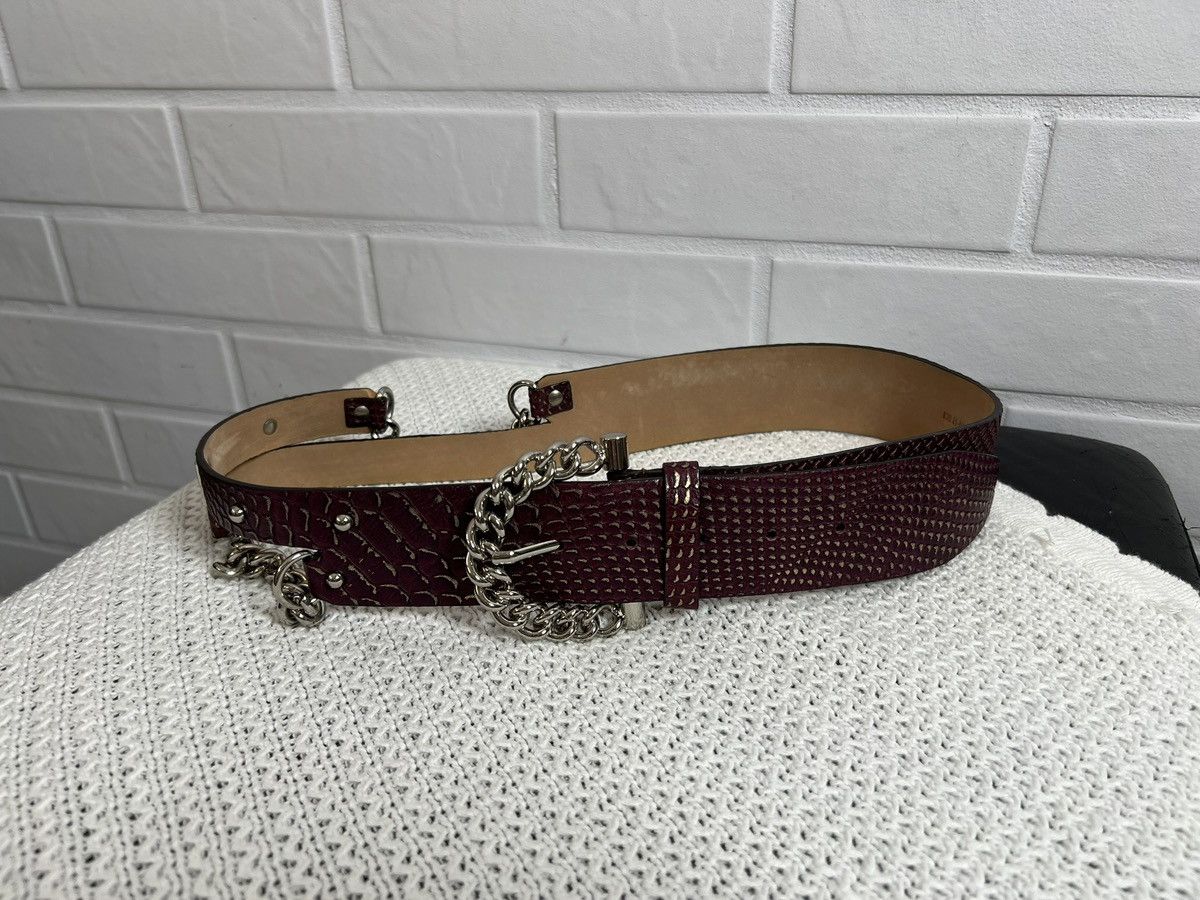 Dolce & Gabbana Dolce & Gabbana Women's Belt Leather Metal Size ONE SIZE - 1 Thumbnail