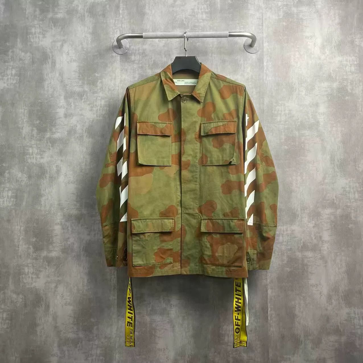 Off-White Off-White Camo Desert Windbreaker Jacket Size US S / EU 44-46 / 1 - 1 Thumbnail