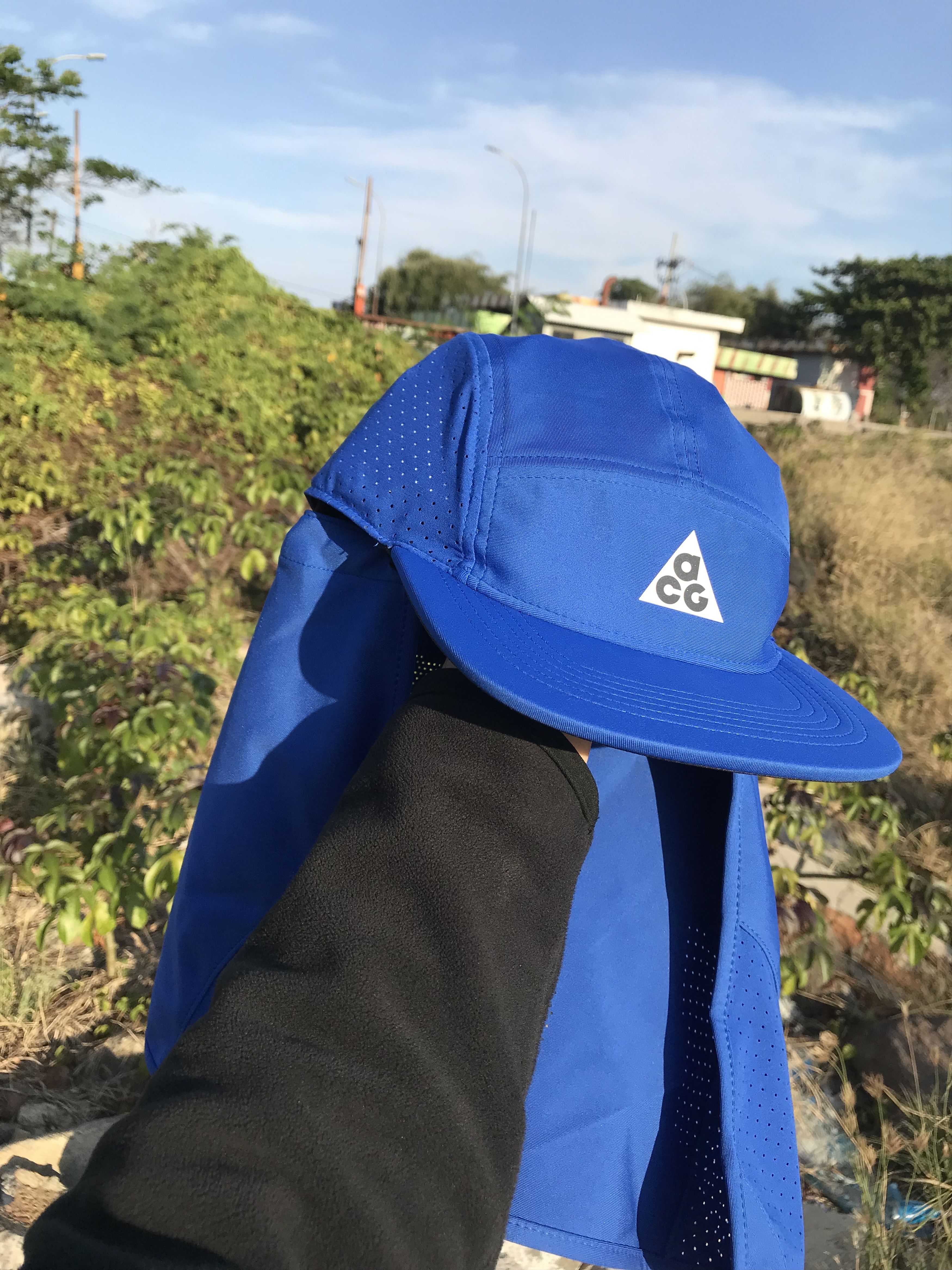 Nike ACG NIKE ACG U FLY CAP US AB ACG CAPE blue running jogging M-L Size ONE SIZE - 7 Thumbnail