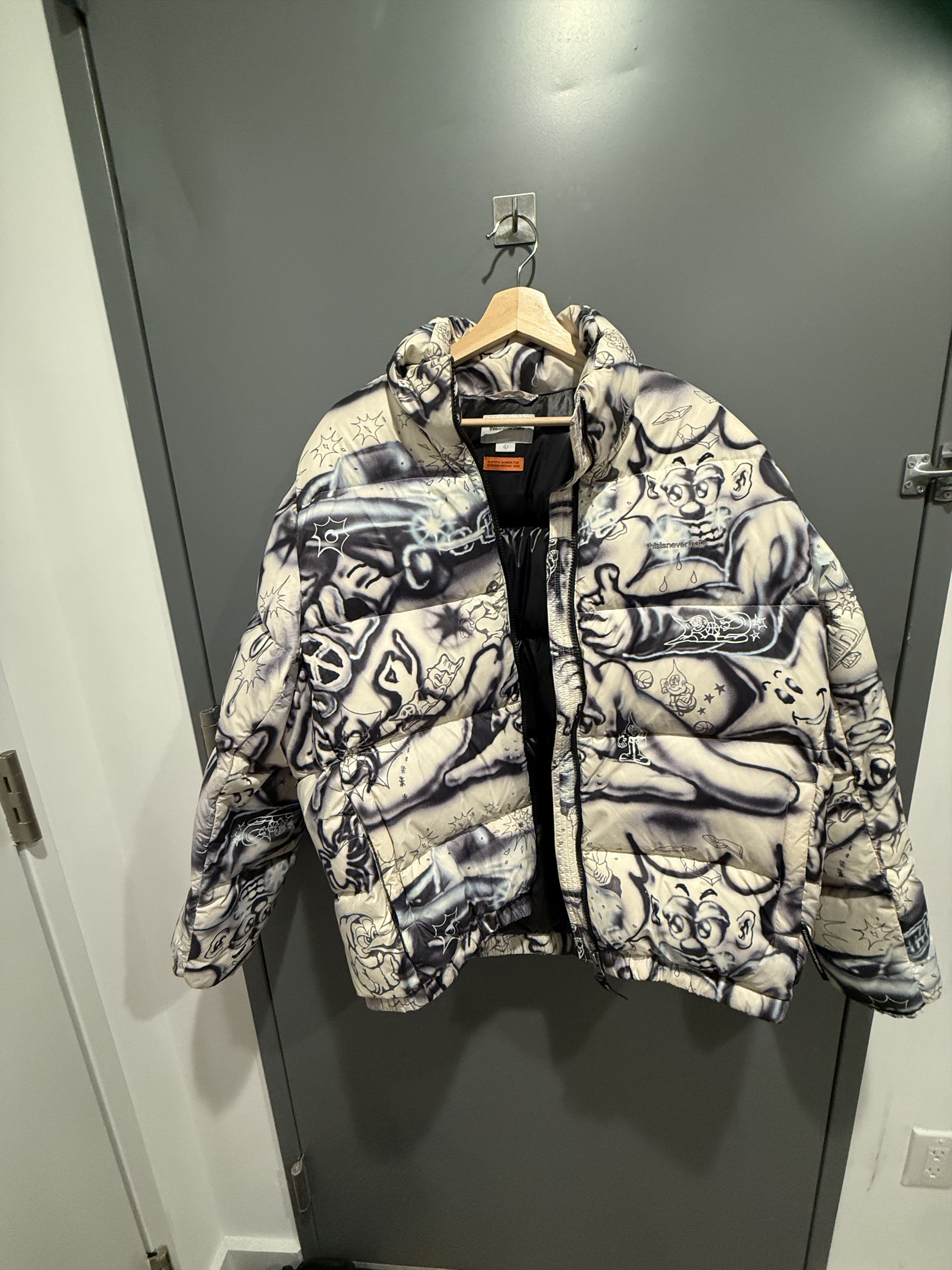 thisisneverthat This is never that PERTEX T Down Jacket Graffiti Size US L / EU 52-54 / 3 - 3 Thumbnail