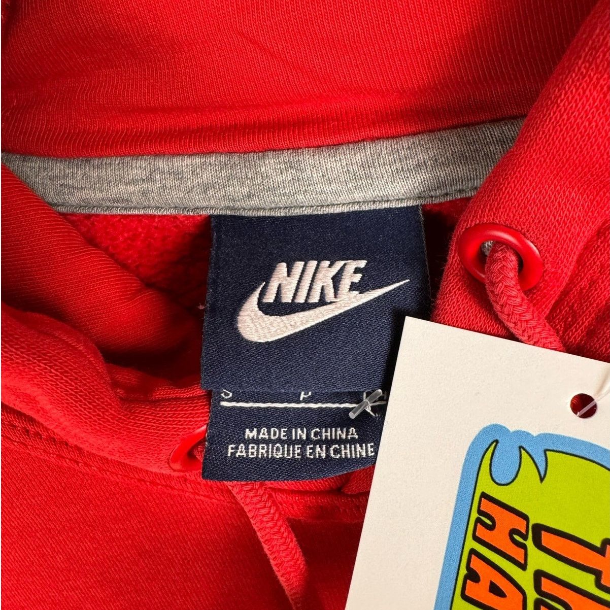 Nike Nike Logo Hoodie Sweatshirt Mens Sz S Red Spell Out Size US S / EU 44-46 / 1 - 4 Thumbnail