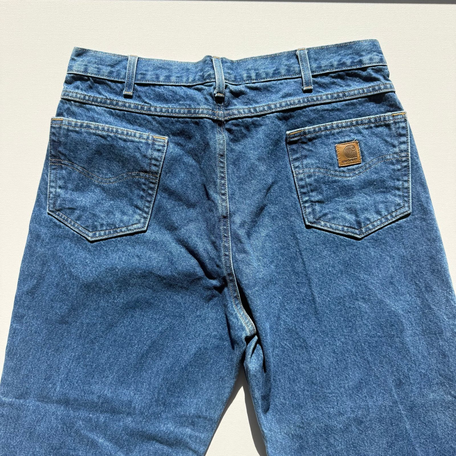 Carhartt Vintage Carhartt B17 DST Relaxed Fit Denim Jeans Size US 38 / EU 54 - 2 Thumbnail