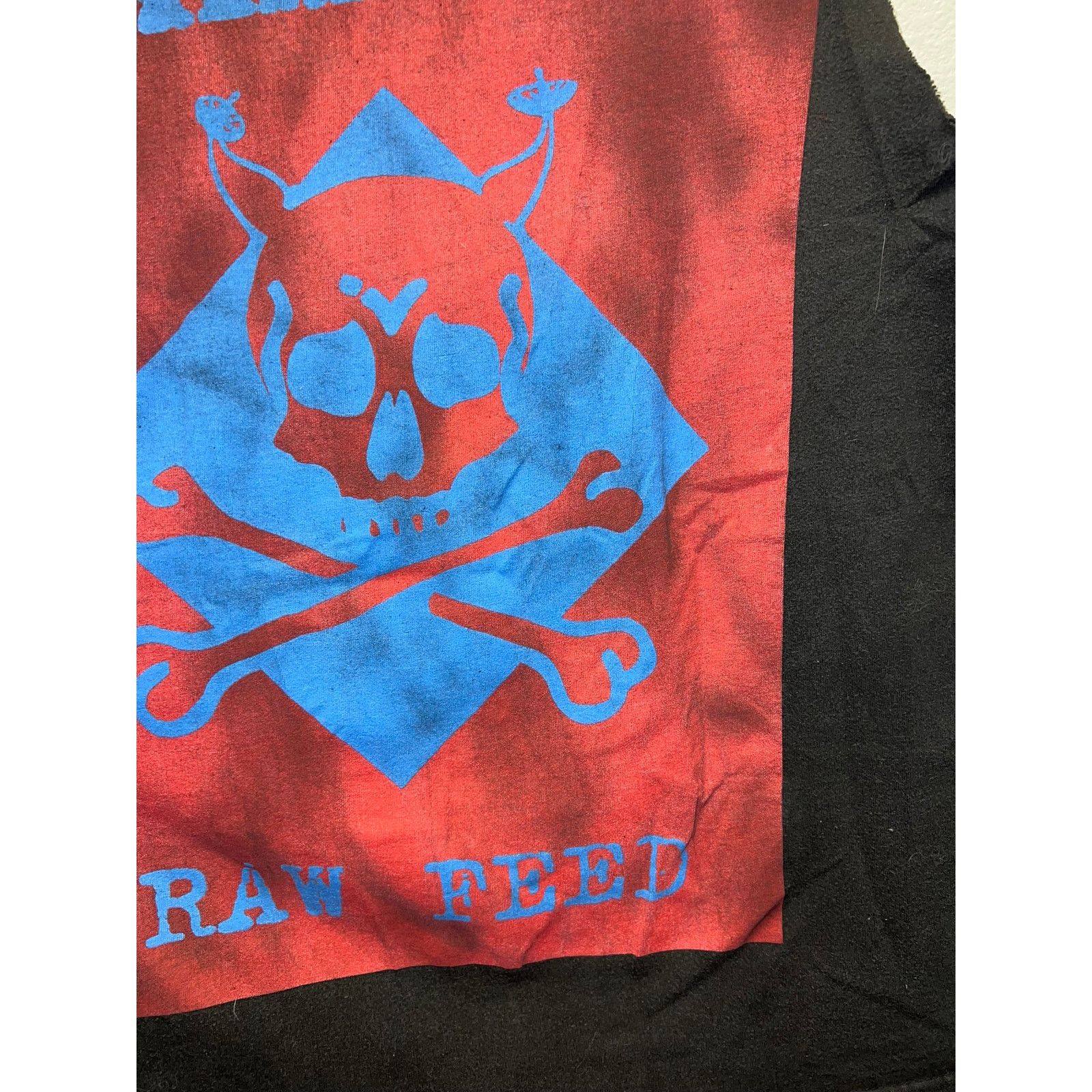 Vintage Vintage Triangle Band Shirt Raw Feed 1995 Tour Tee Tank XL Size US XL / EU 56 / 4 - 5 Thumbnail