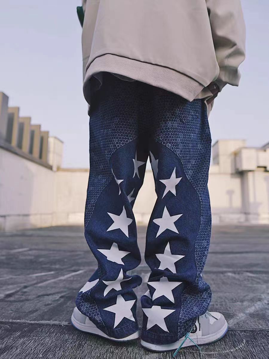 Japanese Brand × Vintage Vintage Street Hip Hop Punk Loose Casual Jeans Size US 32 / EU 48 - 4 Thumbnail