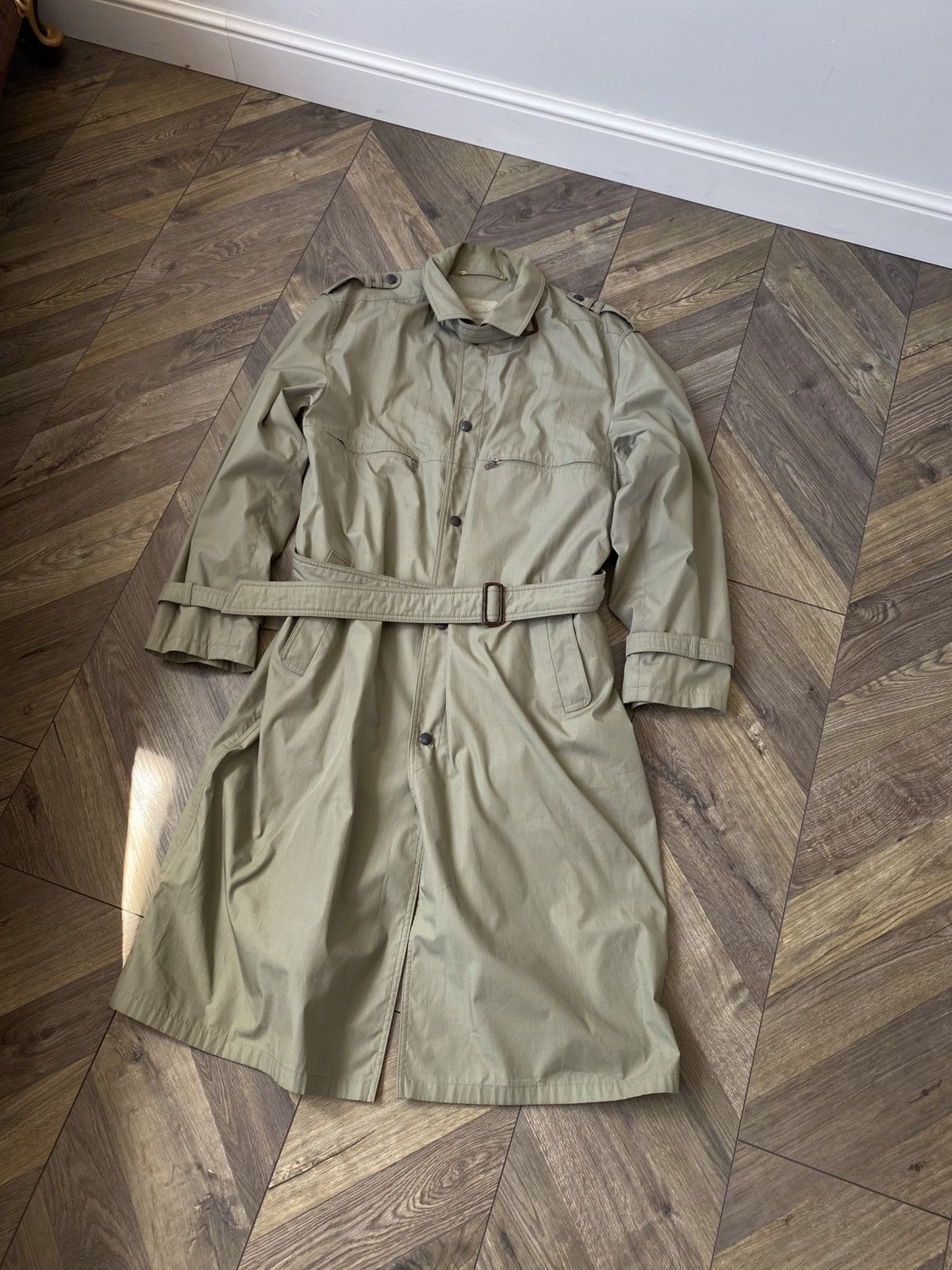 Bogner Vintage Bogner Trench Coat with belt Size US L / EU 52-54 / 3 - 3 Thumbnail