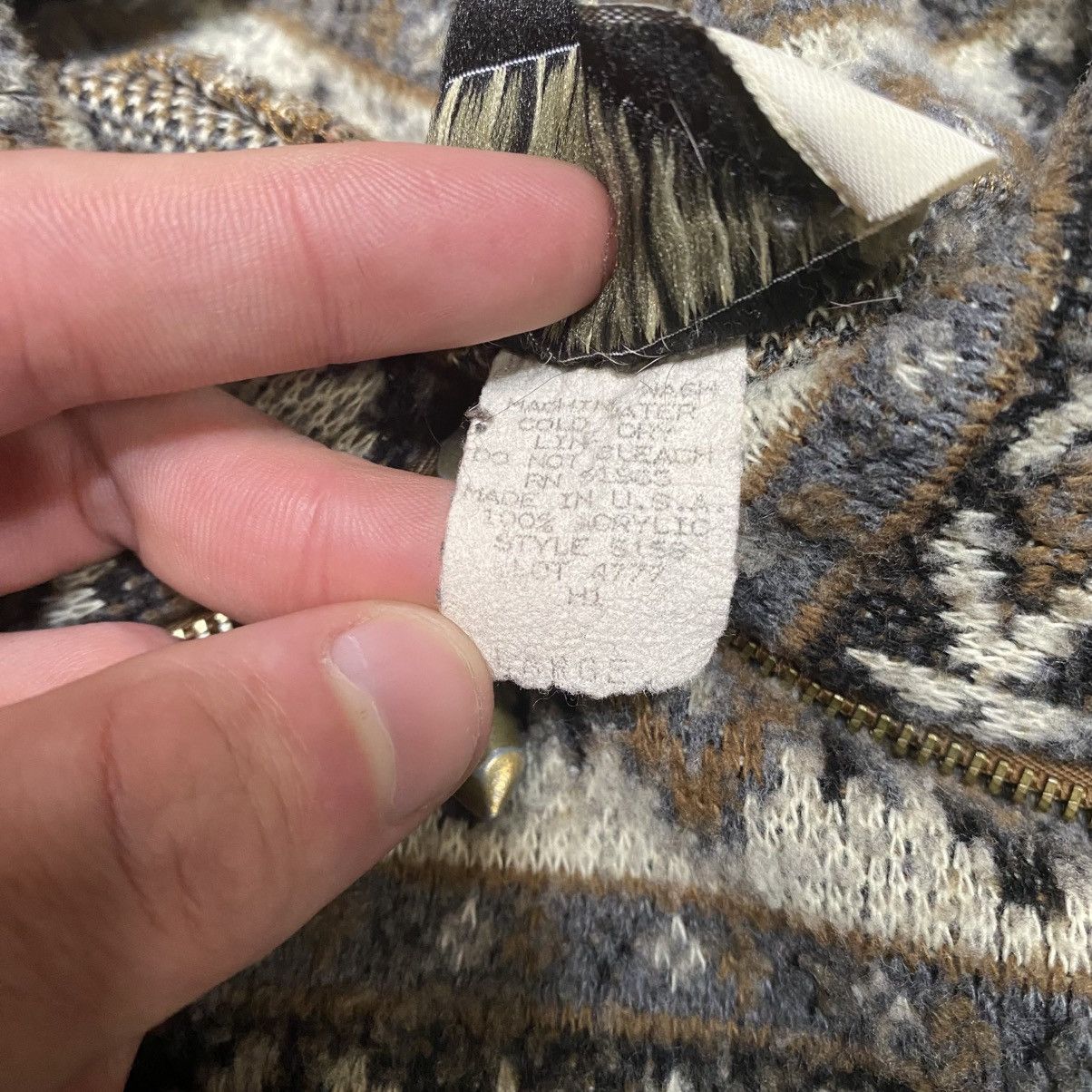Vintage Vintage B.Moss Aztec Sweater Collared Zip Long Sleeve USA Size US L / EU 52-54 / 3 - 5 Thumbnail