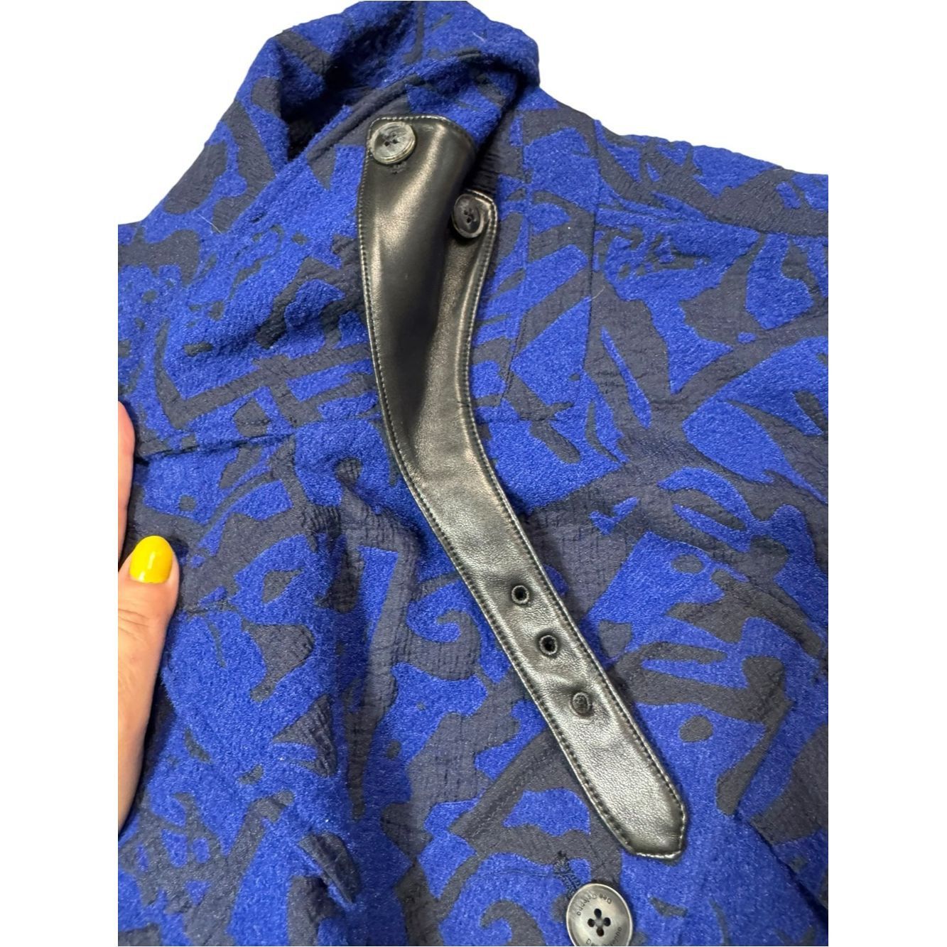 Other NWT New $349 DO by Dee Ocleppo Tie Belt Textured Jacquard T Size XL / US 12-14 / IT 48-50 - 9 Thumbnail