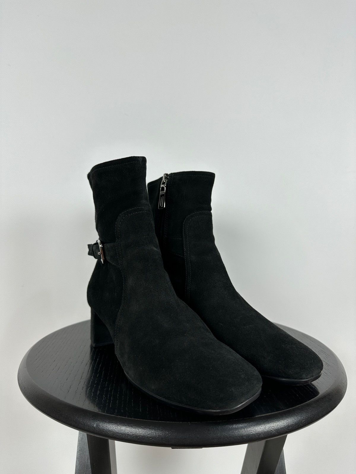 Prada Prada Suede Zip Ankle Boots Size US 7 / IT 37 - 10 Thumbnail