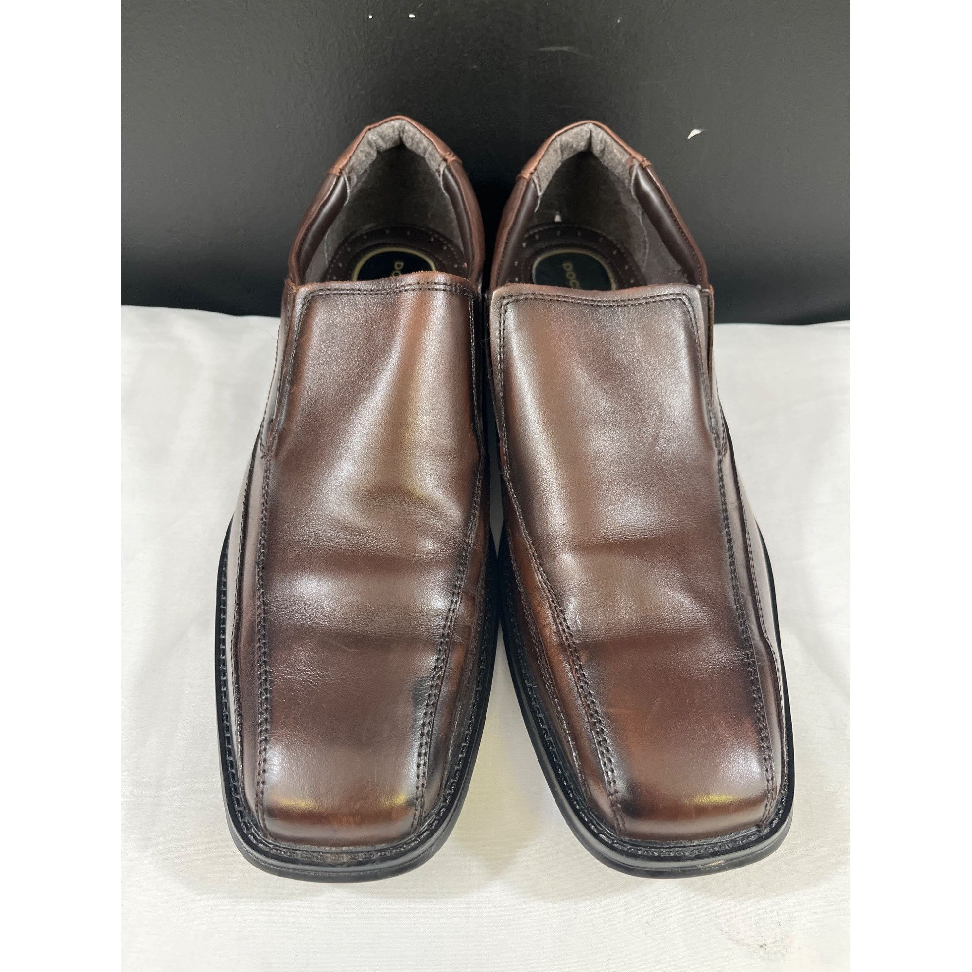 Dockers Dockers 90-27227 Men's Brown Leather Shoes/Loafers Size 10M Size US 10 / EU 43 - 2 Thumbnail