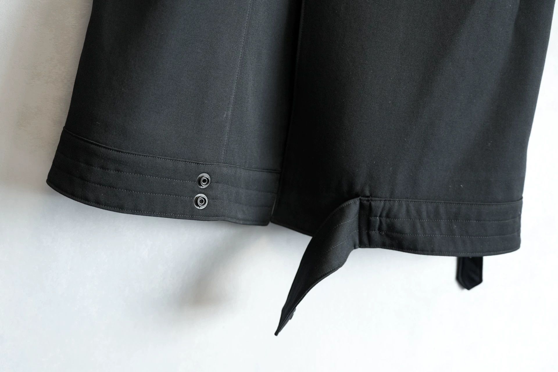 Yohji Yamamoto Yohji Yamamoto 20SS Zipper Wool Biker Coat Size 1 Size US S / EU 44-46 / 1 - 8 Thumbnail