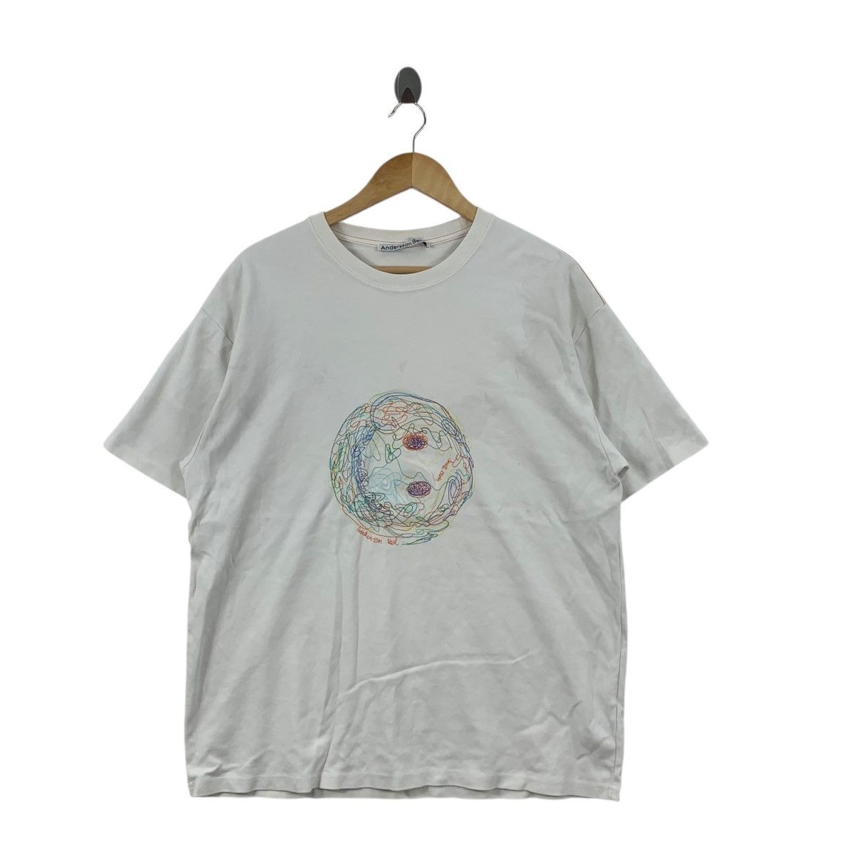 Andersson Bell ANDERSSON BELL KOREA Scandinavian Abstract Baggy Tee Shirt Size L / US 10 / IT 46 - 3 Thumbnail