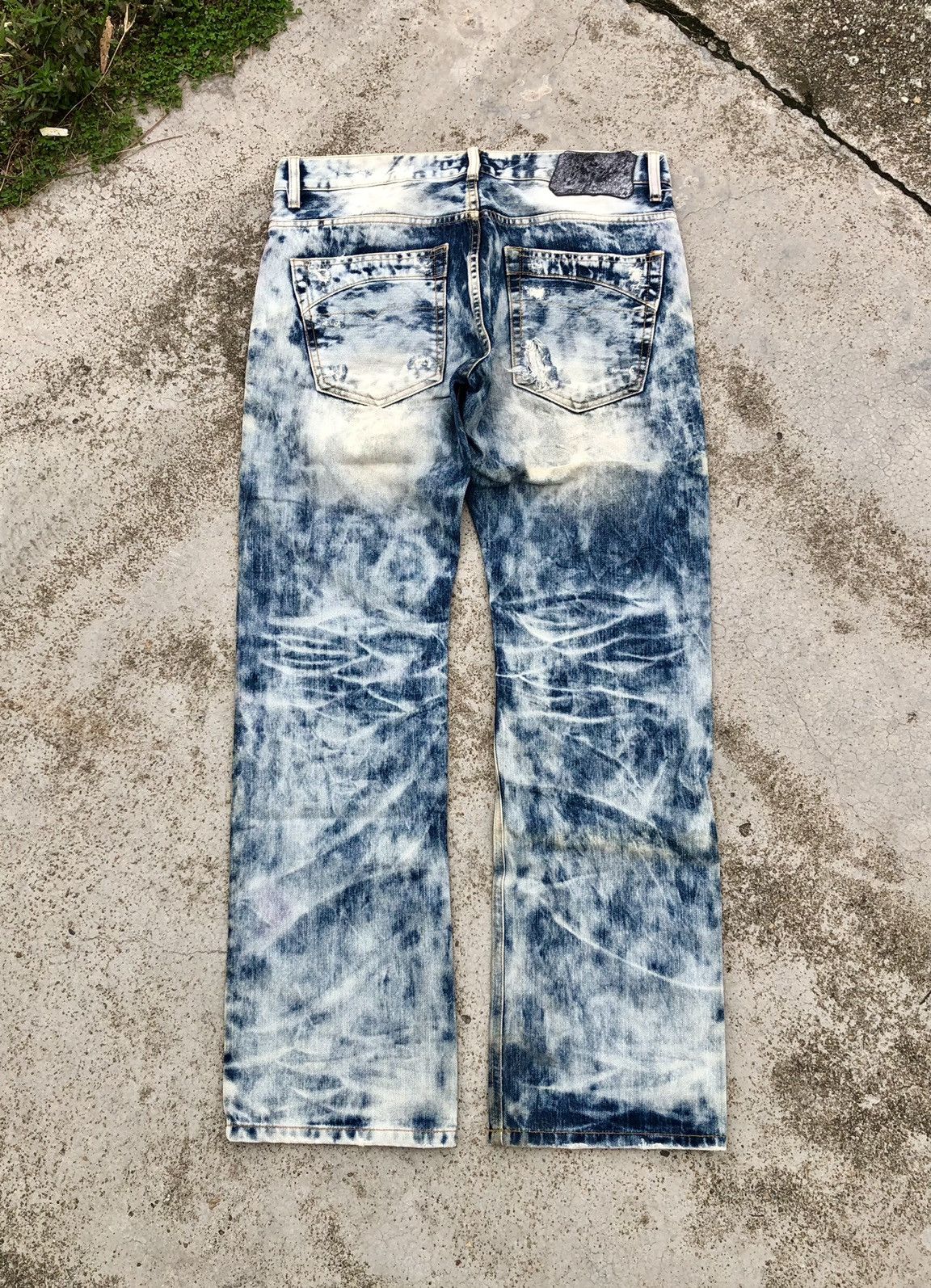 Bleach BLEACH ACID WASH DPSR DENIM Size US 34 / EU 50 - 10 Thumbnail