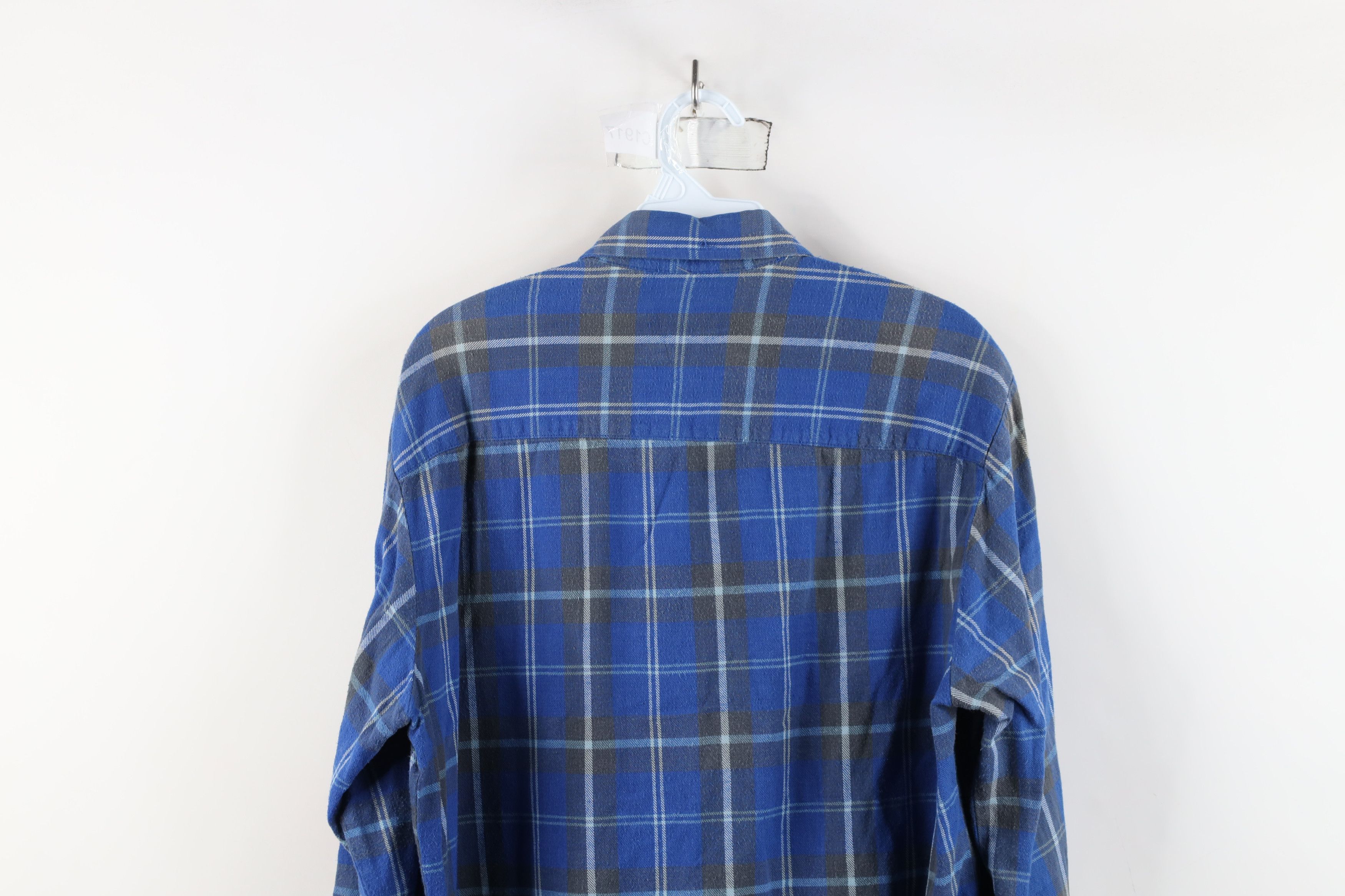Vintage Vintage 90s Streetwear Flannel Collared Button Down Shirt Size US M / EU 48-50 / 2 - 12 Thumbnail