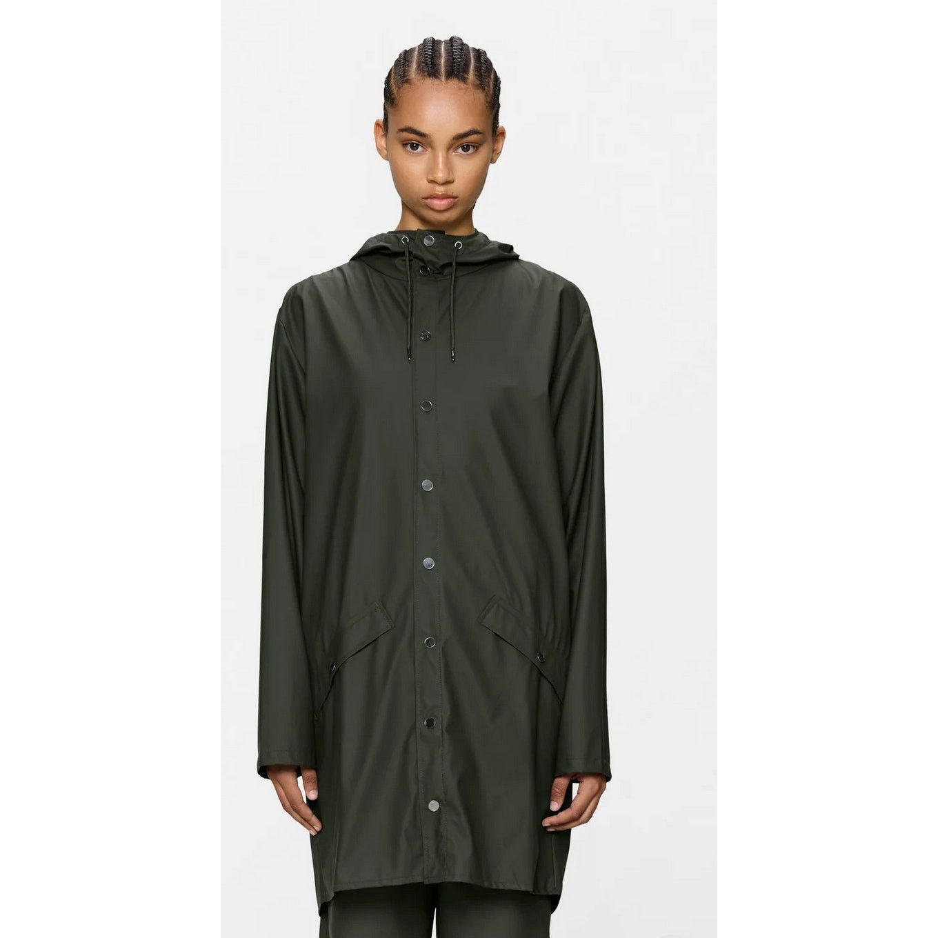 Rains Rains Long Jacket - Green XL NWT Size XL / US 12-14 / IT 48-50 - 2 Thumbnail