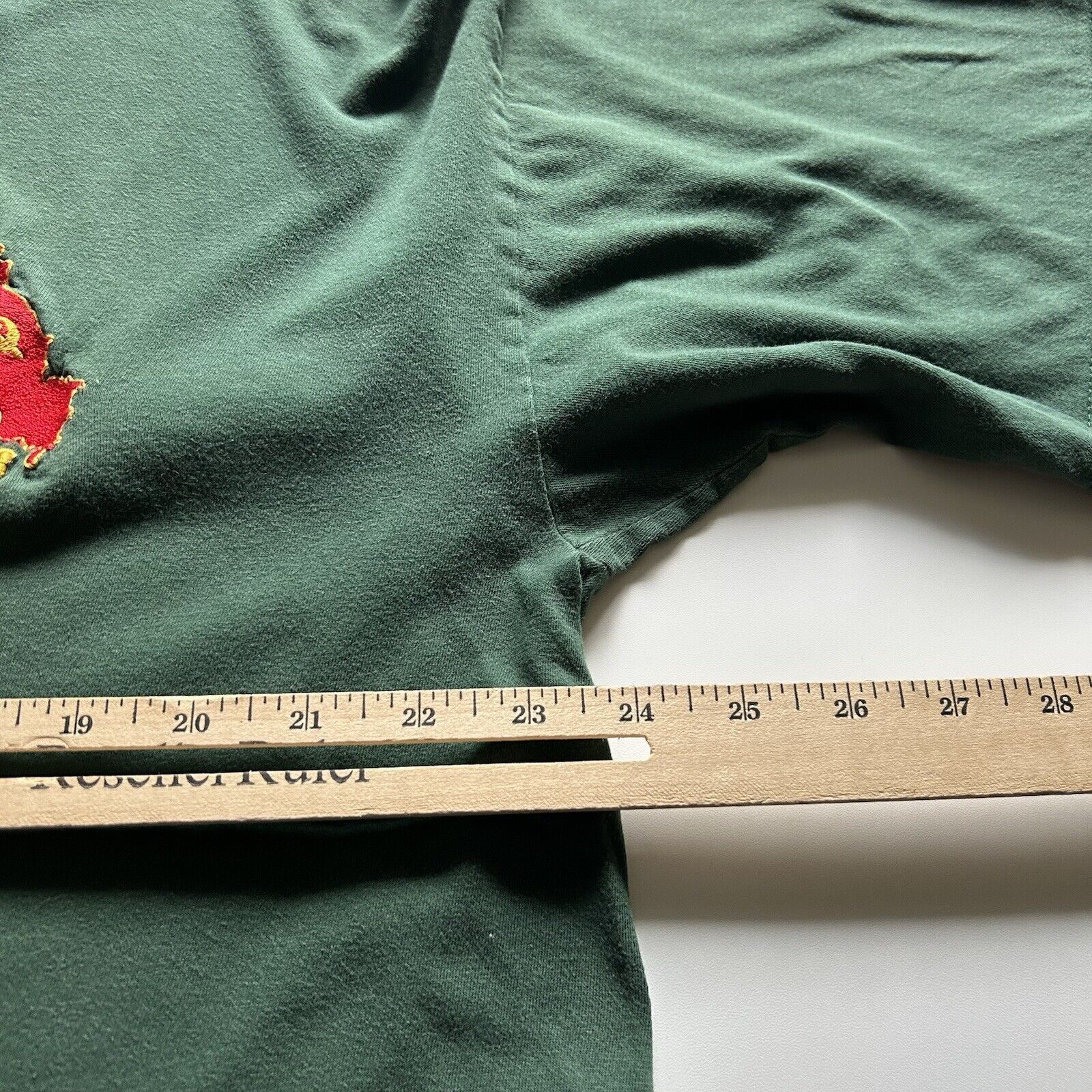 Vintage Vintage 90s Berlin West Germany Graphic T Shirt Faded Green Size US XL / EU 56 / 4 - 4 Thumbnail
