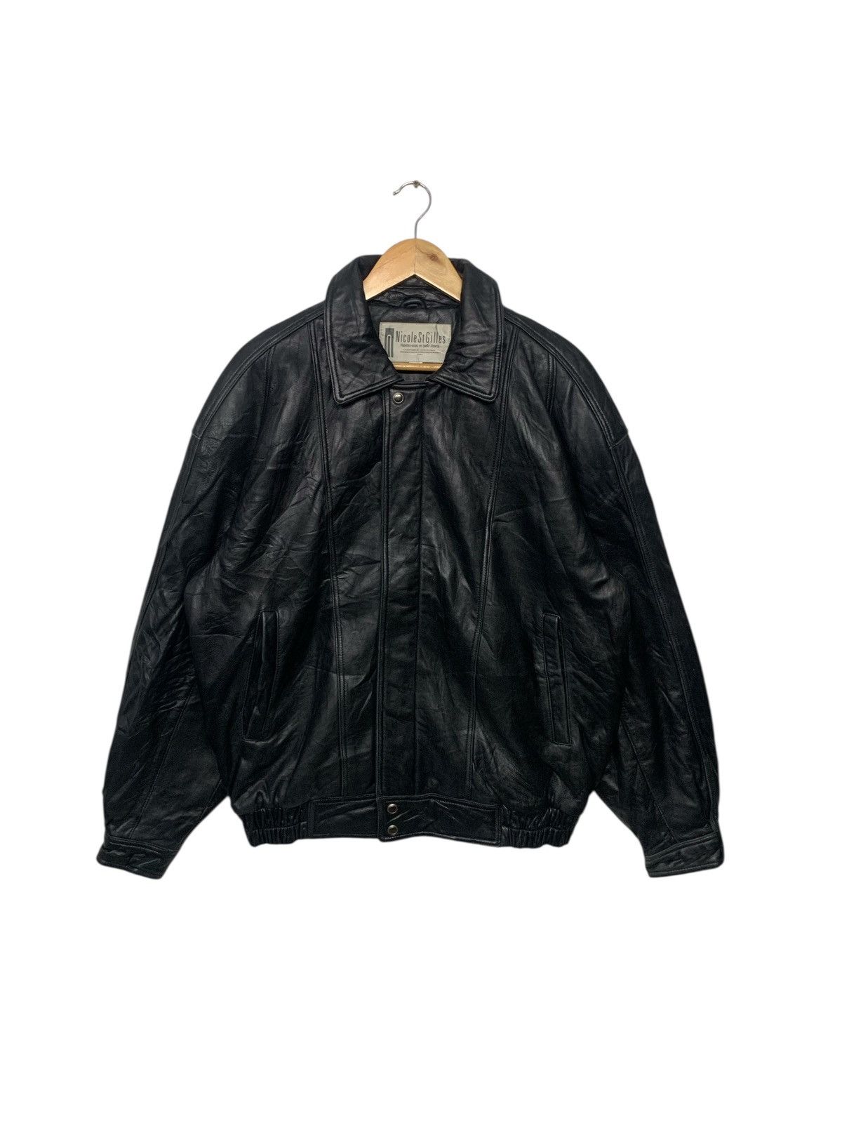 Nicole StGilles vintage レザージャケット 本革 Nicole St Gilles Jacket | Grailed