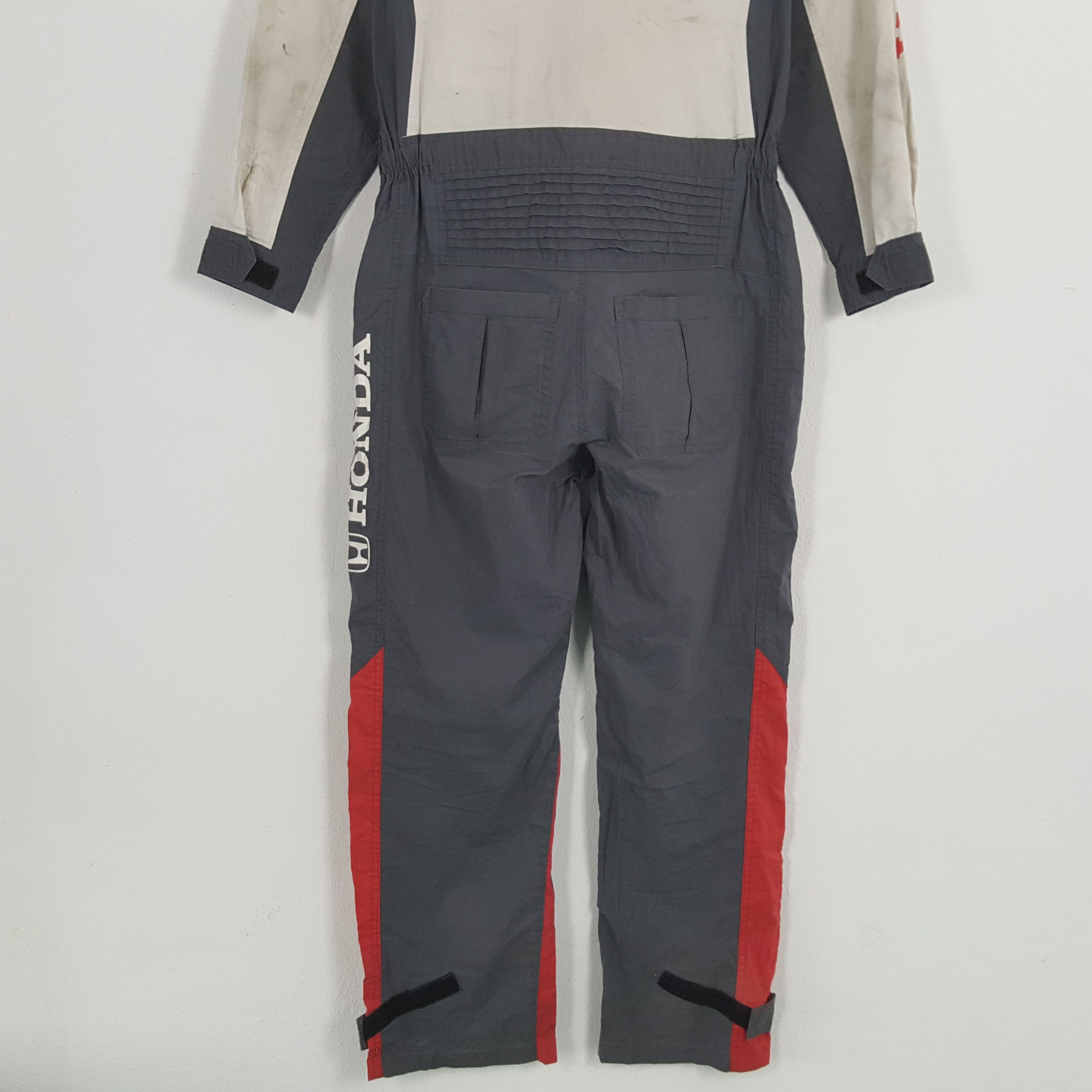 Honda × Vintage HONDA Japanese Motorsports Workwear Coverall Jacket Size US M / EU 48-50 / 2 - 3 Thumbnail