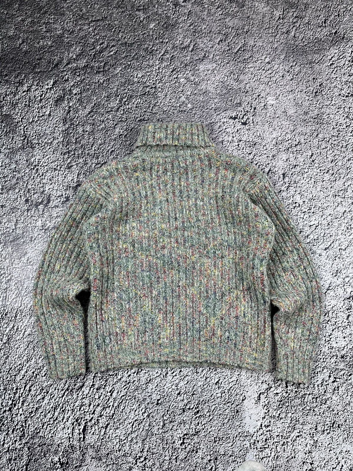 Japanese Brand Vintage Y2K ribbed 00s style 2000s sweater streetwear Size M / US 6-8 / IT 42-44 - 5 Thumbnail