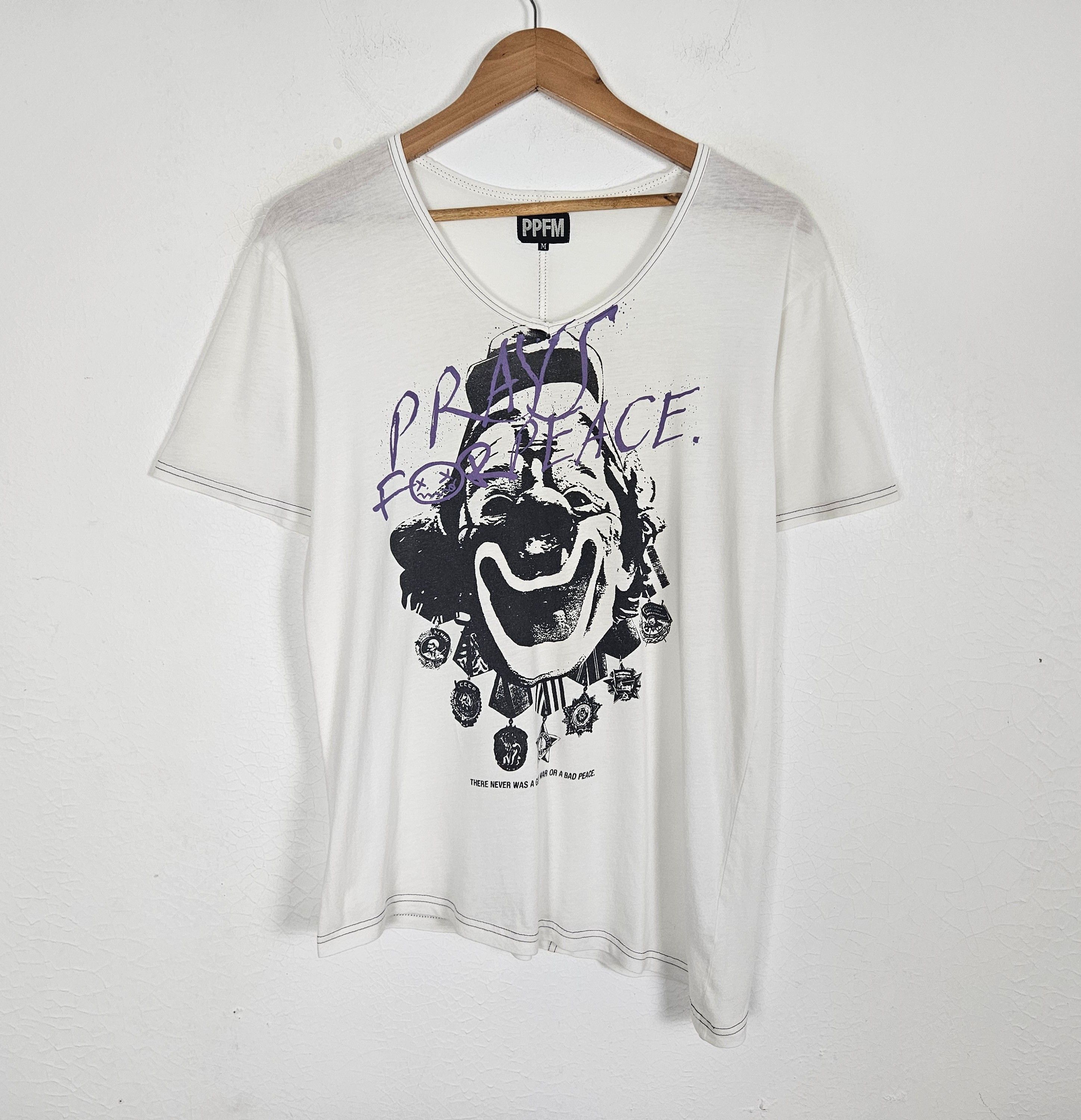 PPFM PPFM Pray for Peace Shirt Size US M / EU 48-50 / 2 - 2 Thumbnail