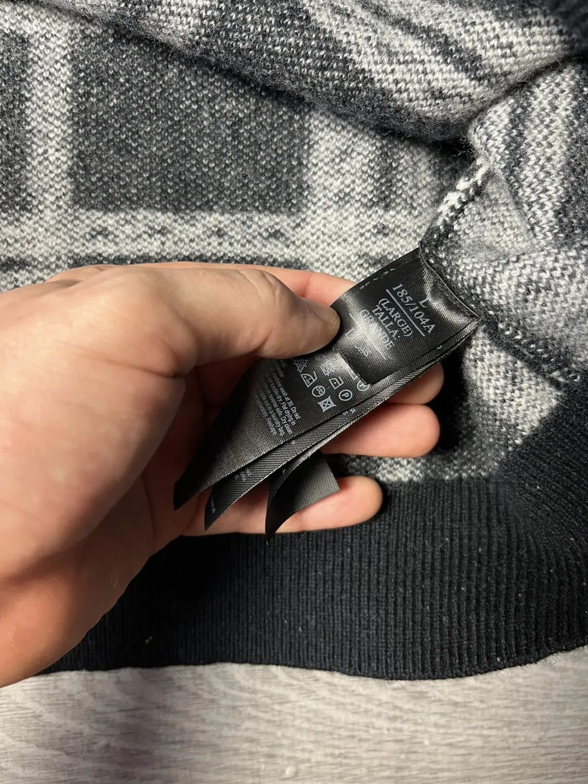 Allsaints Allsaints half zipper sweatshirt pockets size Large Size US L / EU 52-54 / 3 - 5 Thumbnail