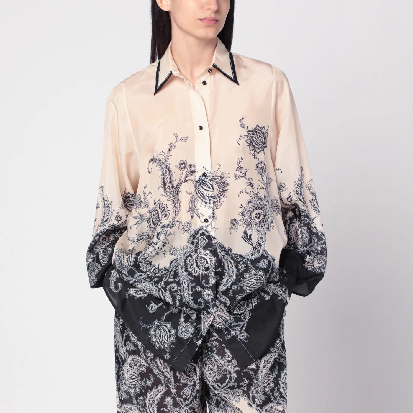 Zimmermann o1d2blof0526 Print Shirt in Multicolor Size M / US 6-8 / IT 42-44 - 4 Thumbnail