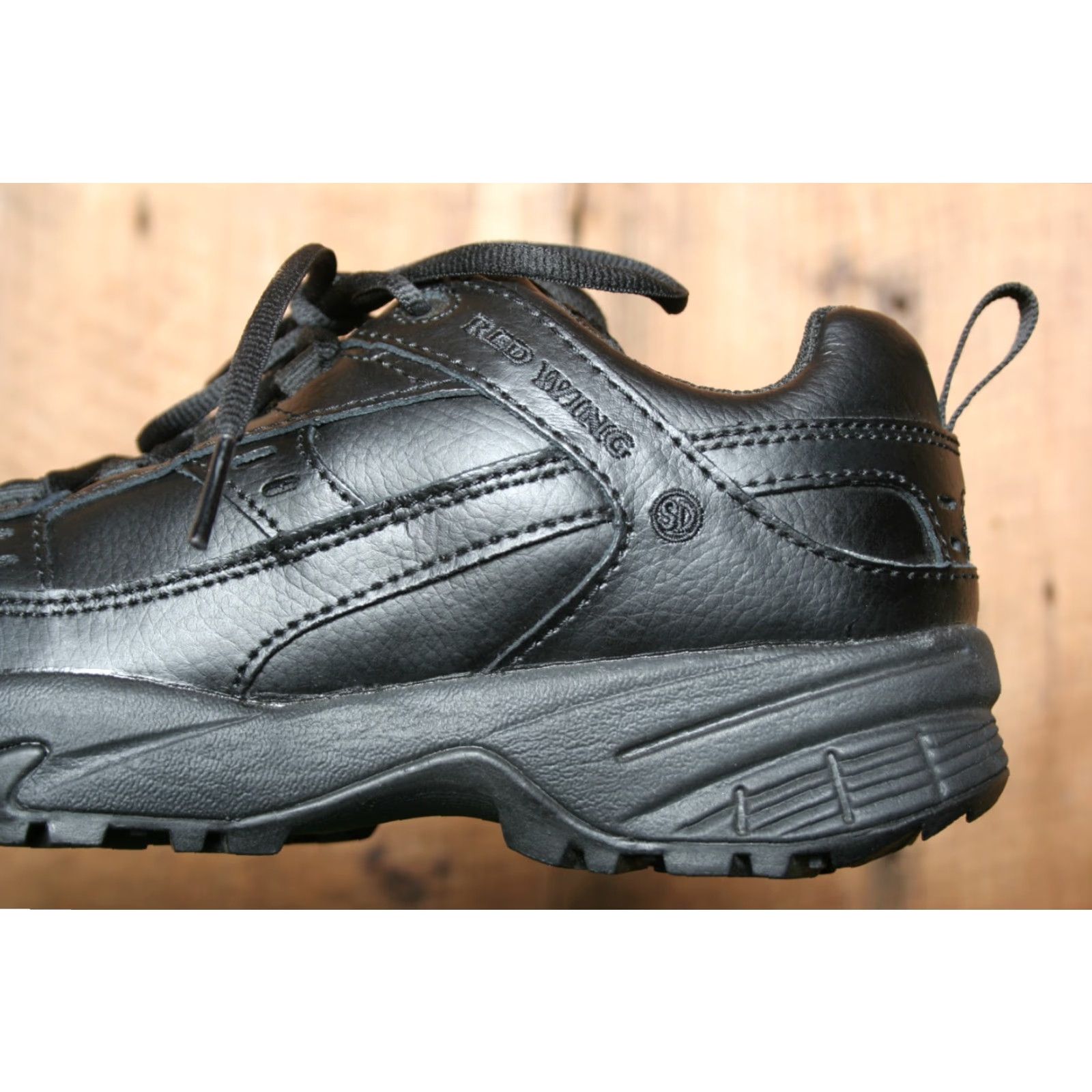 Red Wing RED WING 6337 Black Leather Aluminum Safety Toe Work Oxfords Men's 6.5 D Shoes Size US 7 / EU 40 - 7 Thumbnail