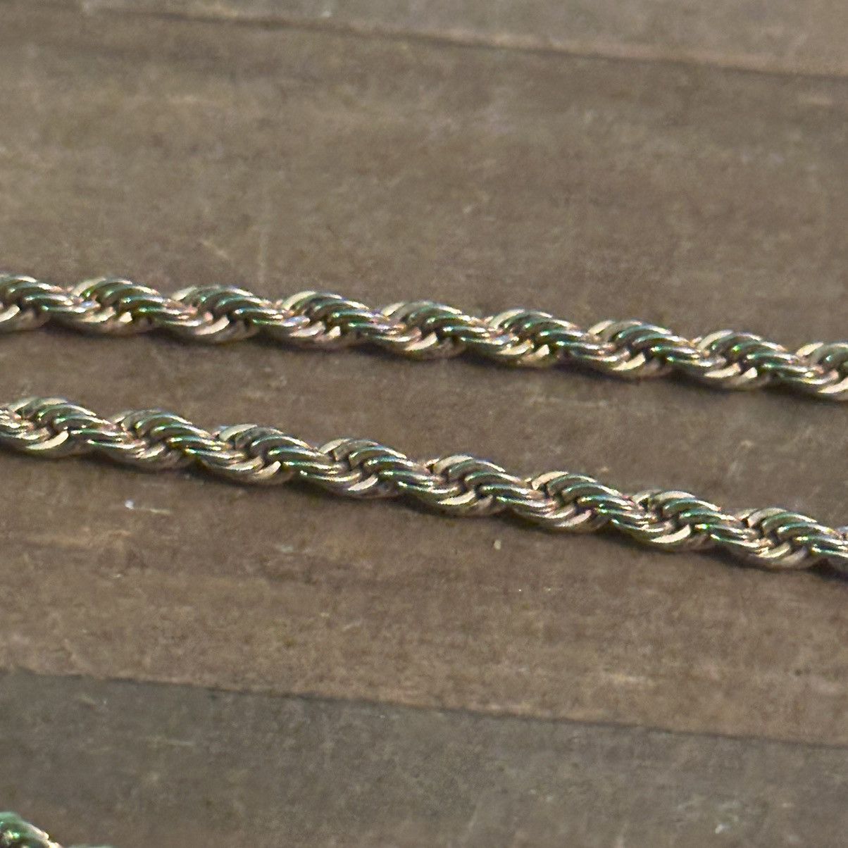 Vintage Vintage gold tone rope chain necklace Size ONE SIZE - 3 Thumbnail
